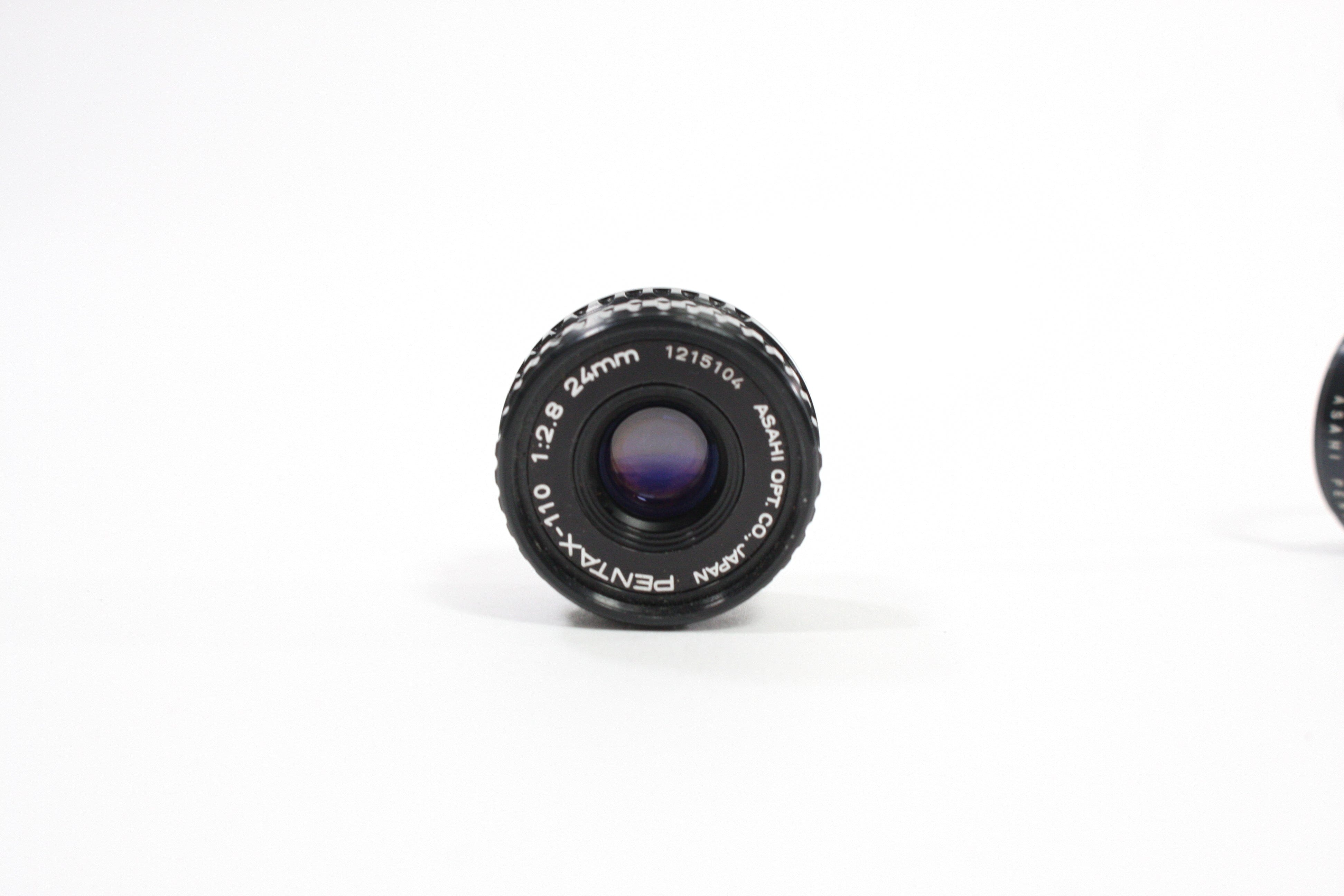 Pentax 24mm f/2.8 Lens with Filter for Pentax 110 Camera