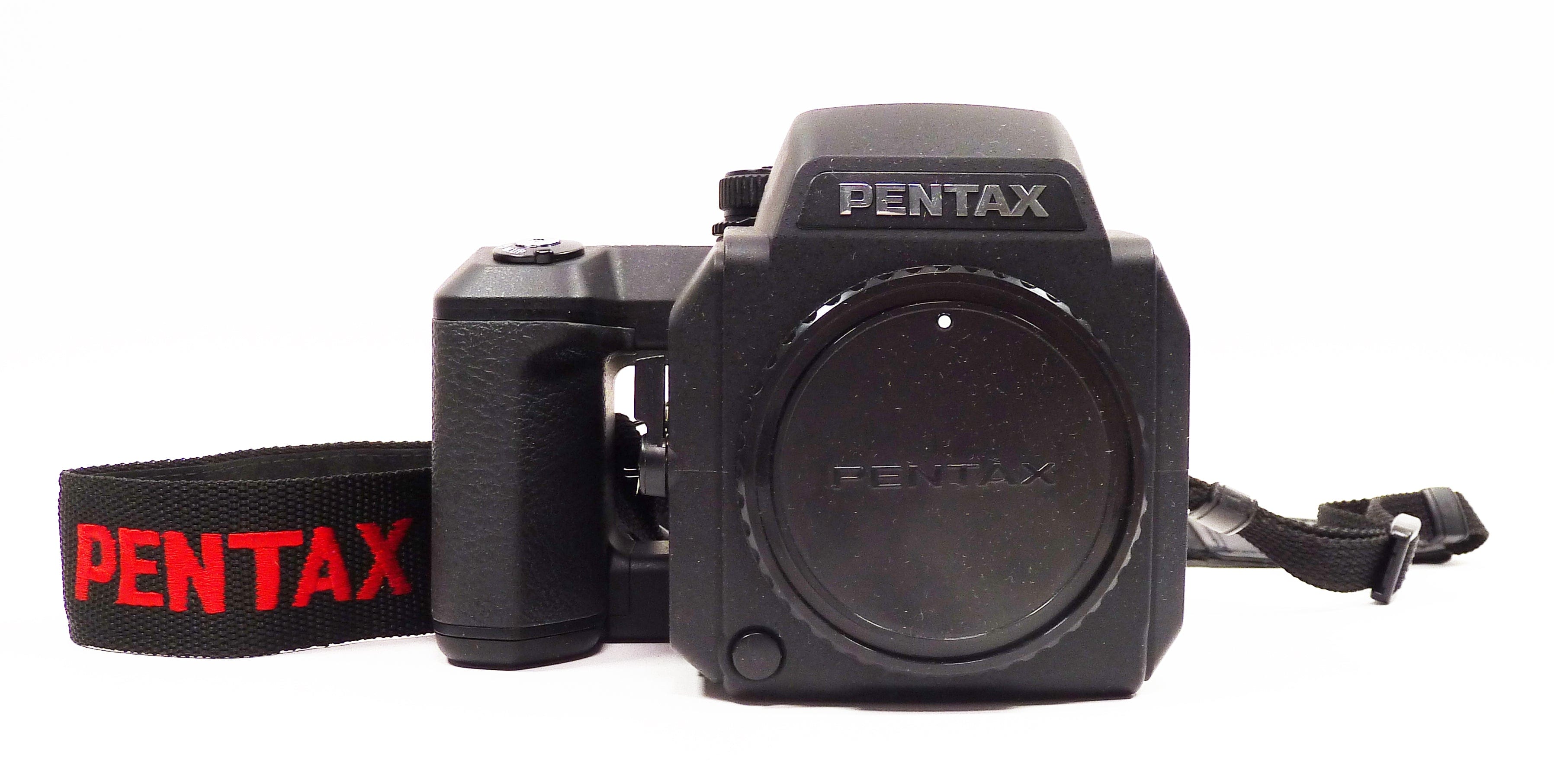 Pentax 645 N II Body with 120 Insert and New Modified Battery Holder