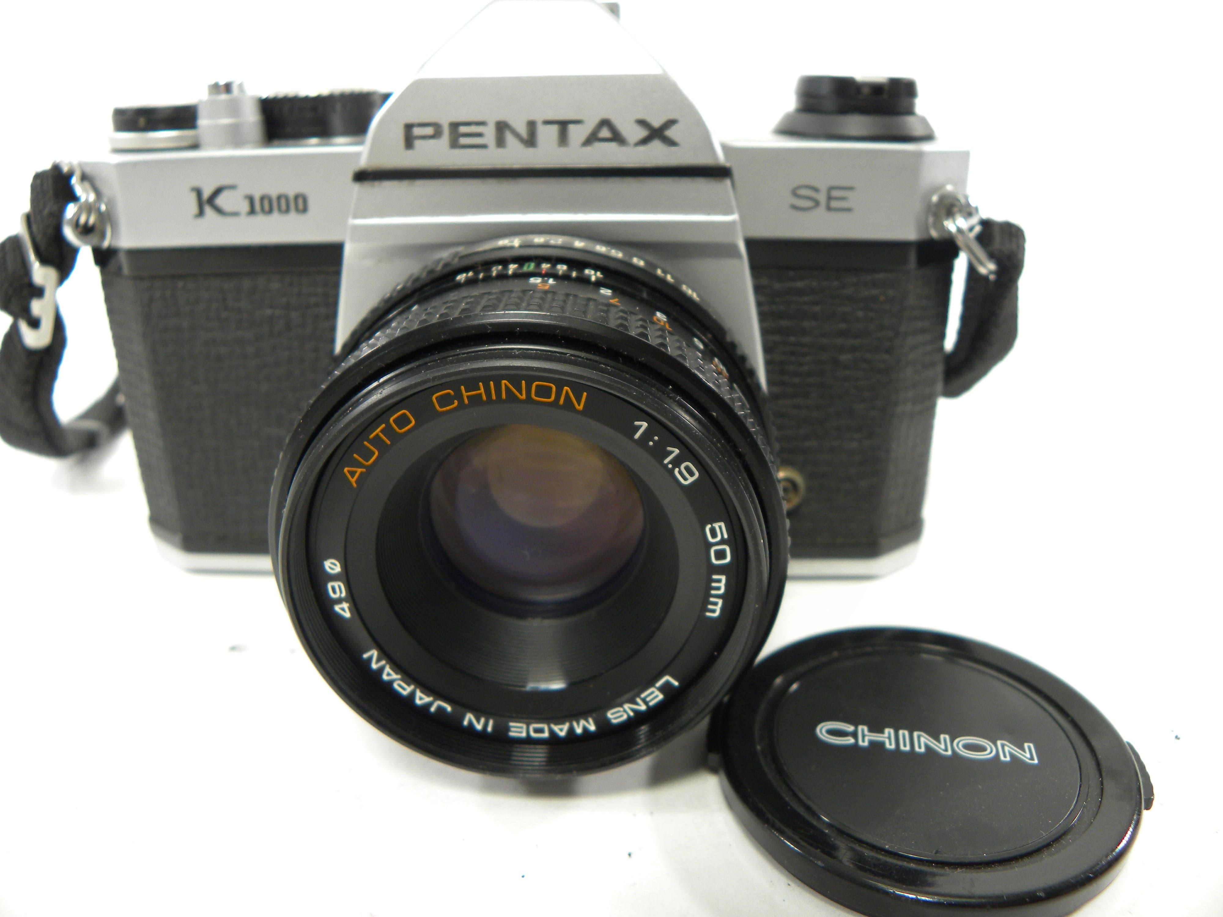 Pentax K-1000 35mm SLR w/Chinon Auto 50mm f1.9
