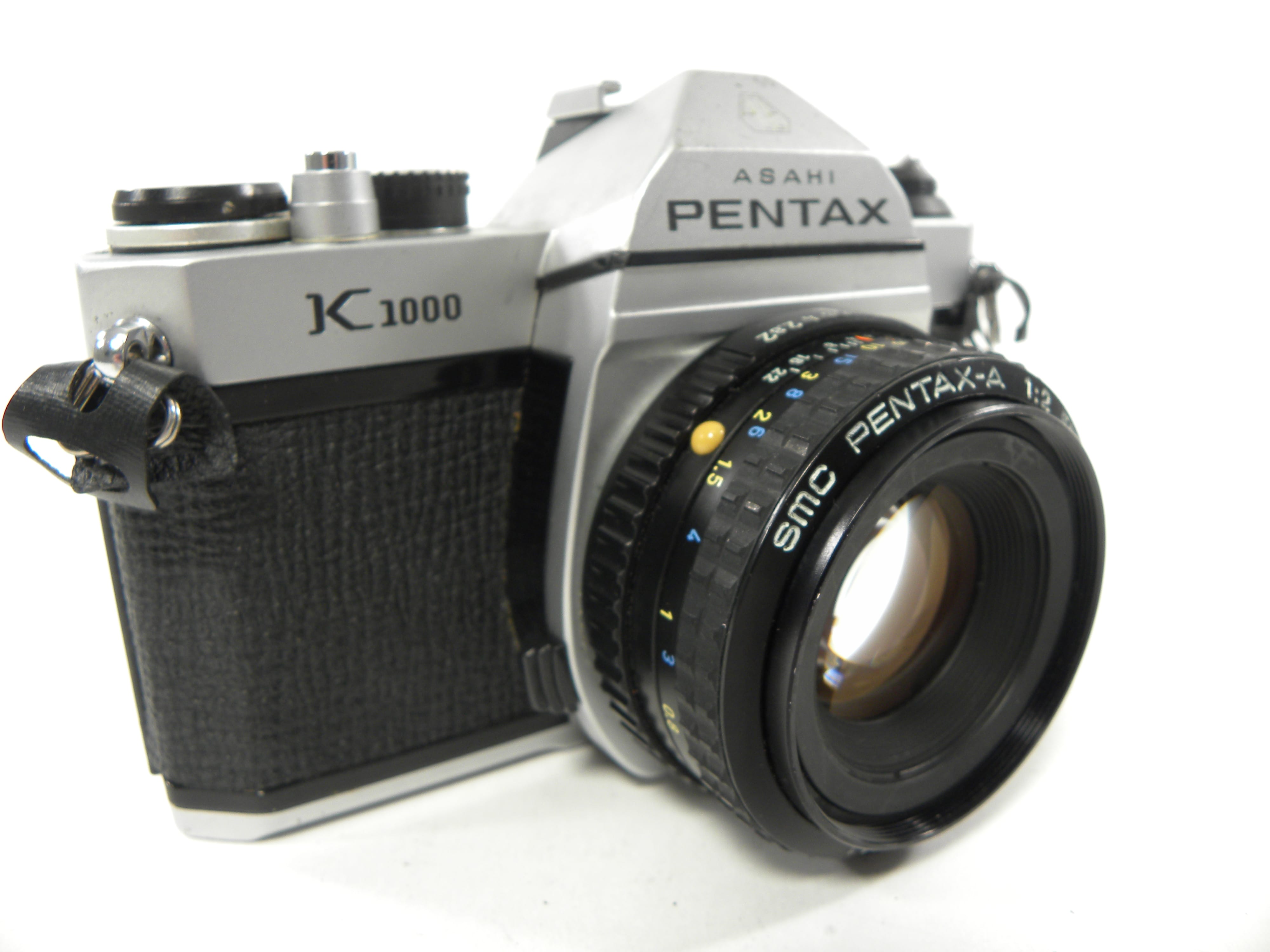 Pentax K-1000 35mm SLR w/SMC Pentax-A 50mm f2