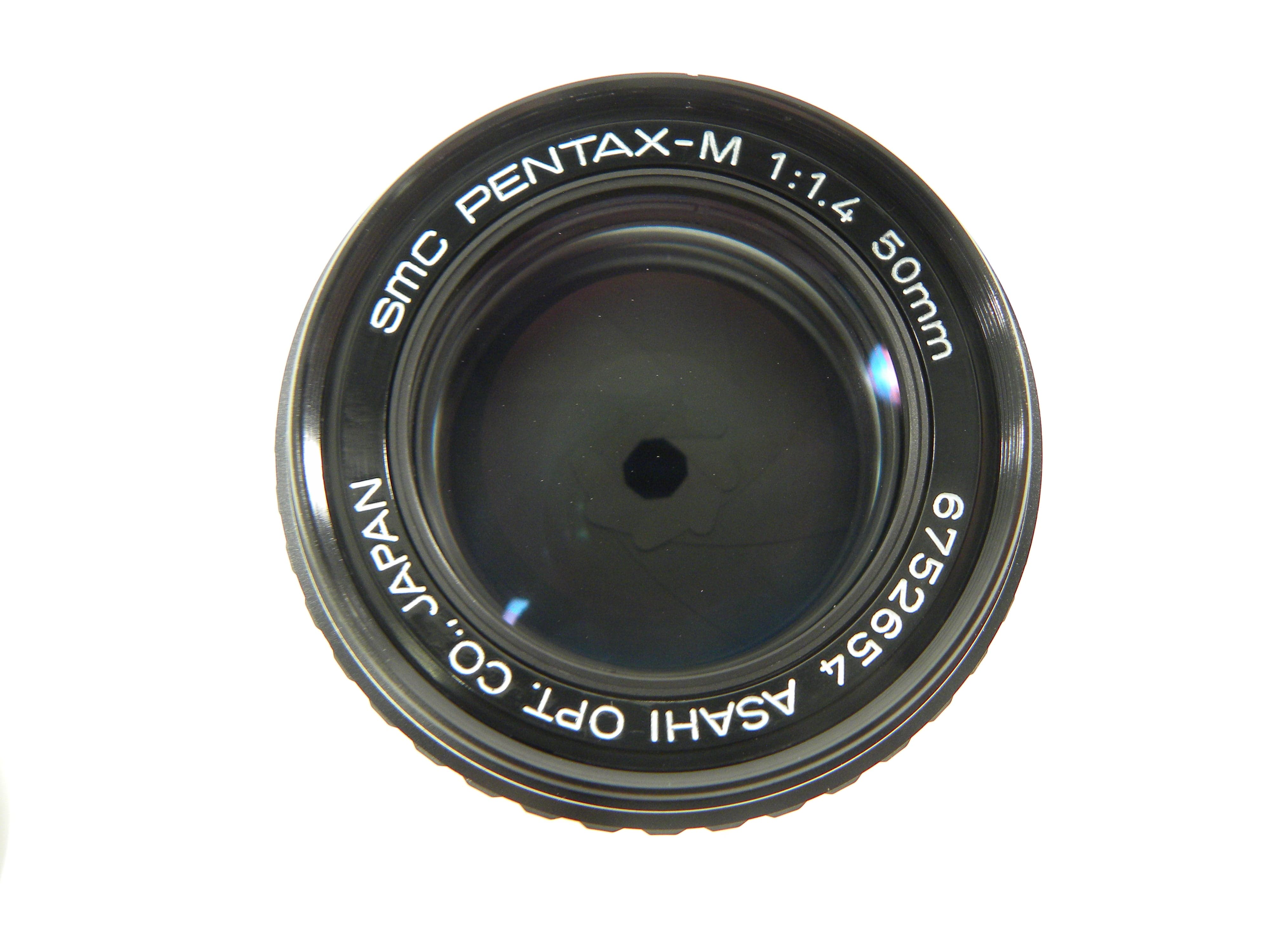 Pentax-M SMC 50mm f1.4 PK Mount