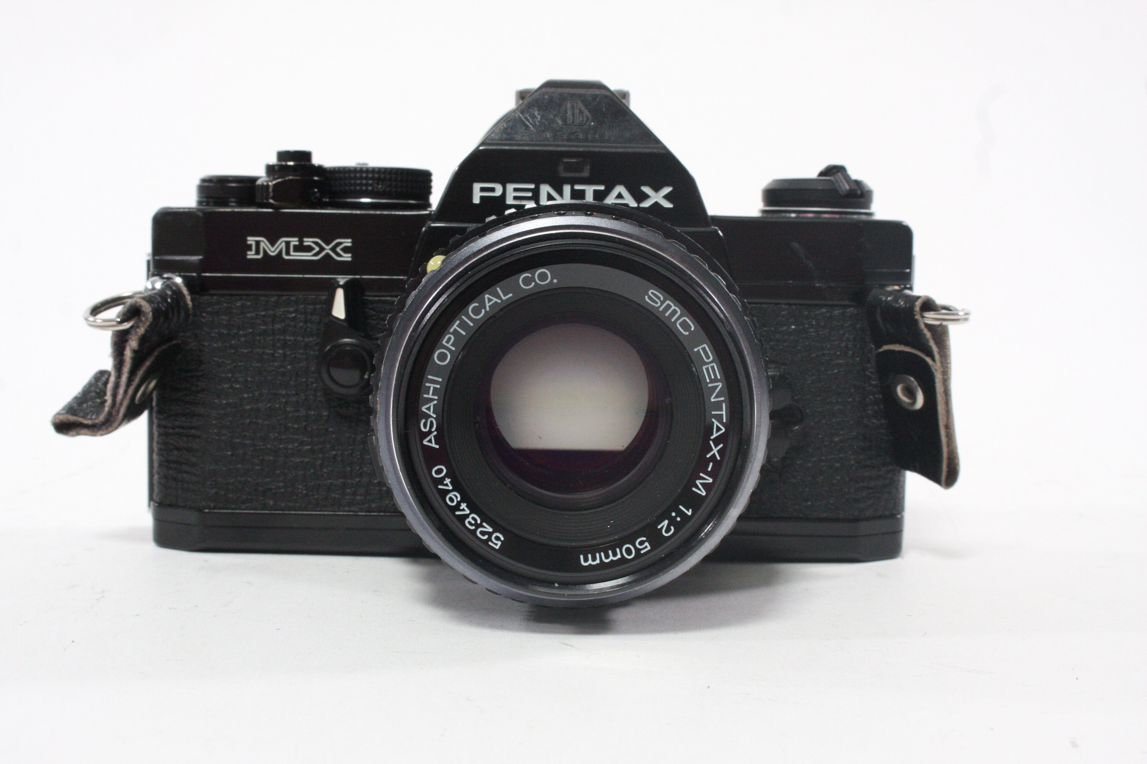 Pentax MX 35mm SLR Camera with Pentax-M 50mm f/2 SMC Lens