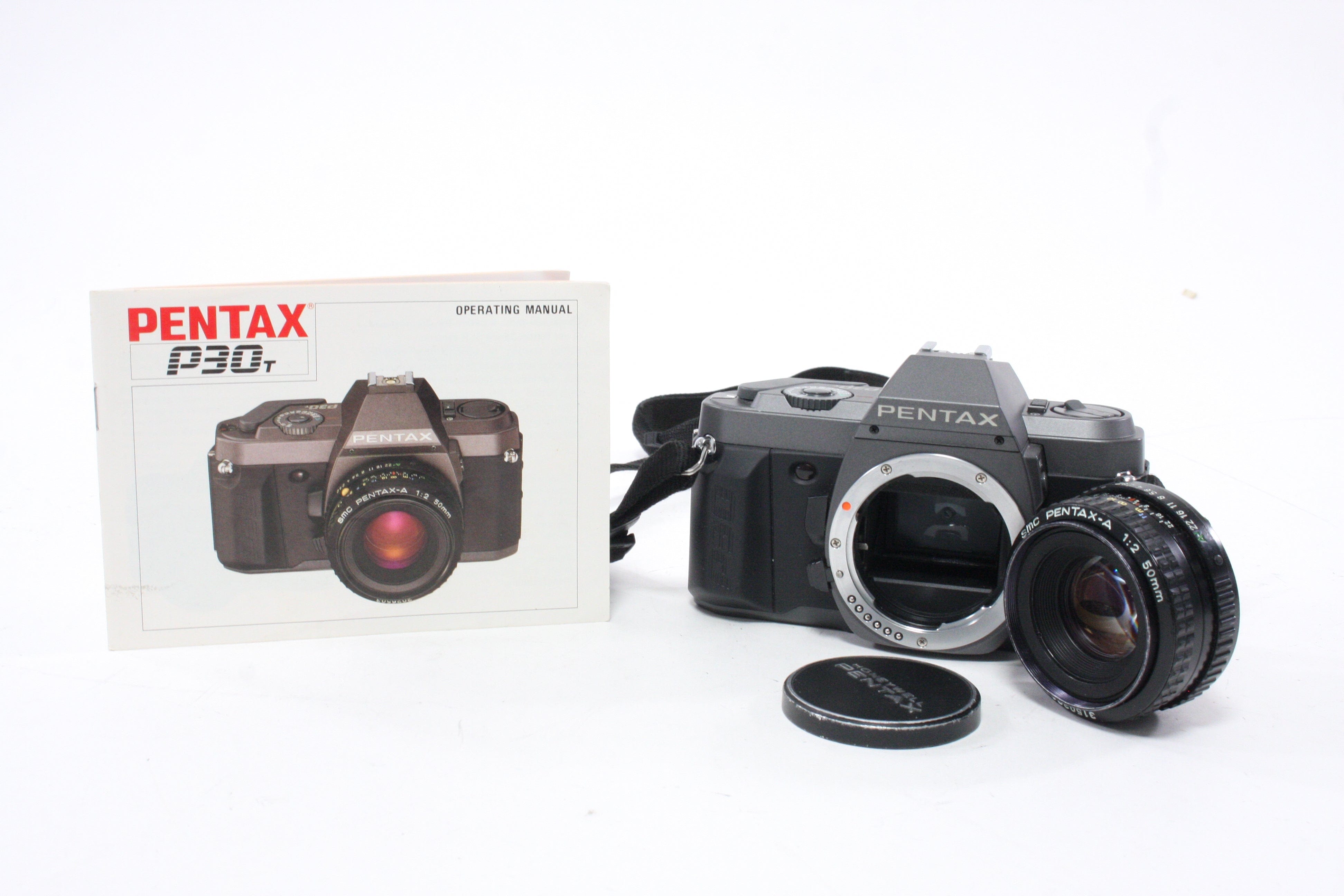 Pentax P30T 35MM SLR with Pentax-A 50mm f2 Lens