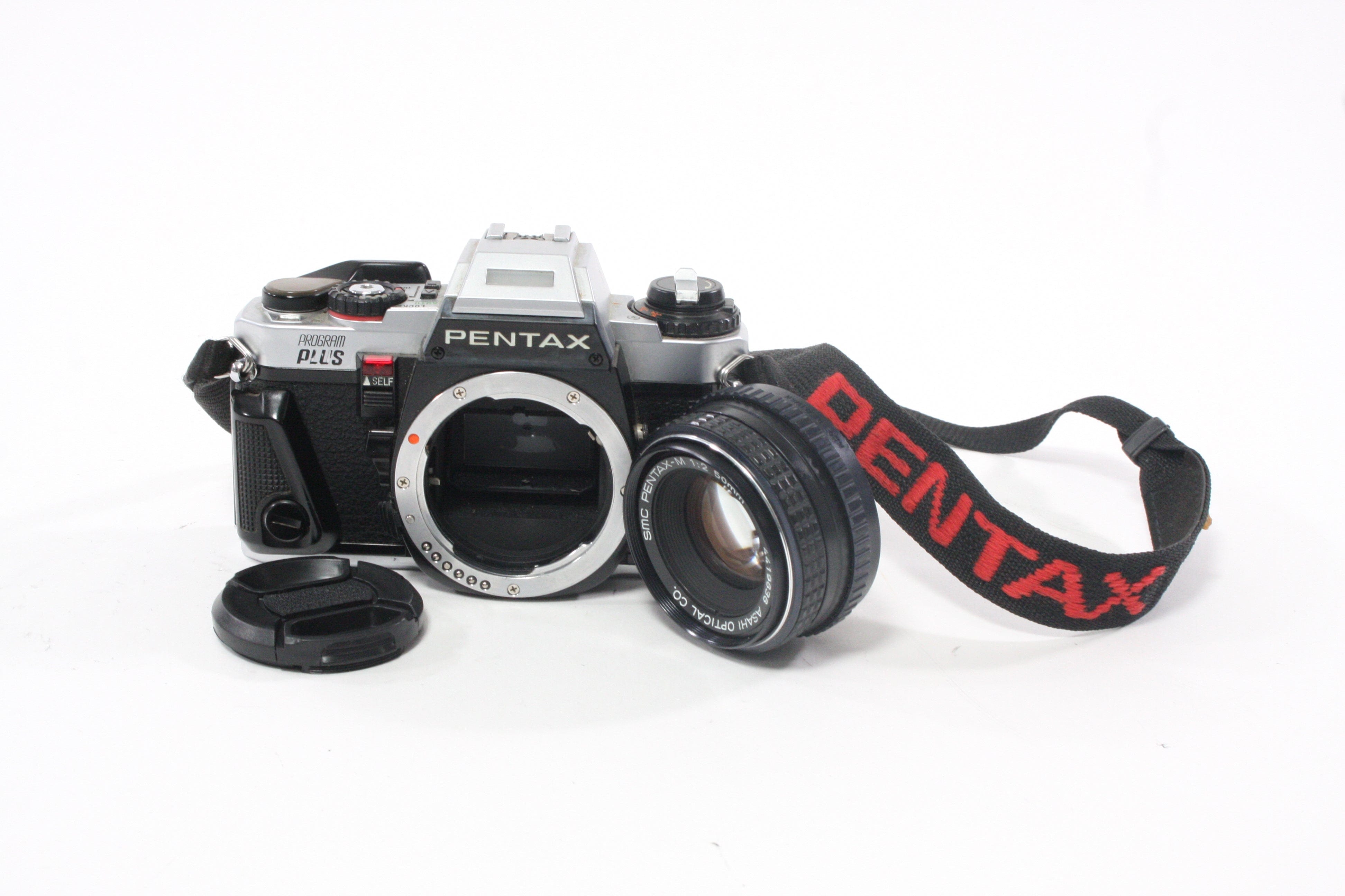 Pentax Program Plus 35mm SLR Camera with 50mm f/2 Lens
