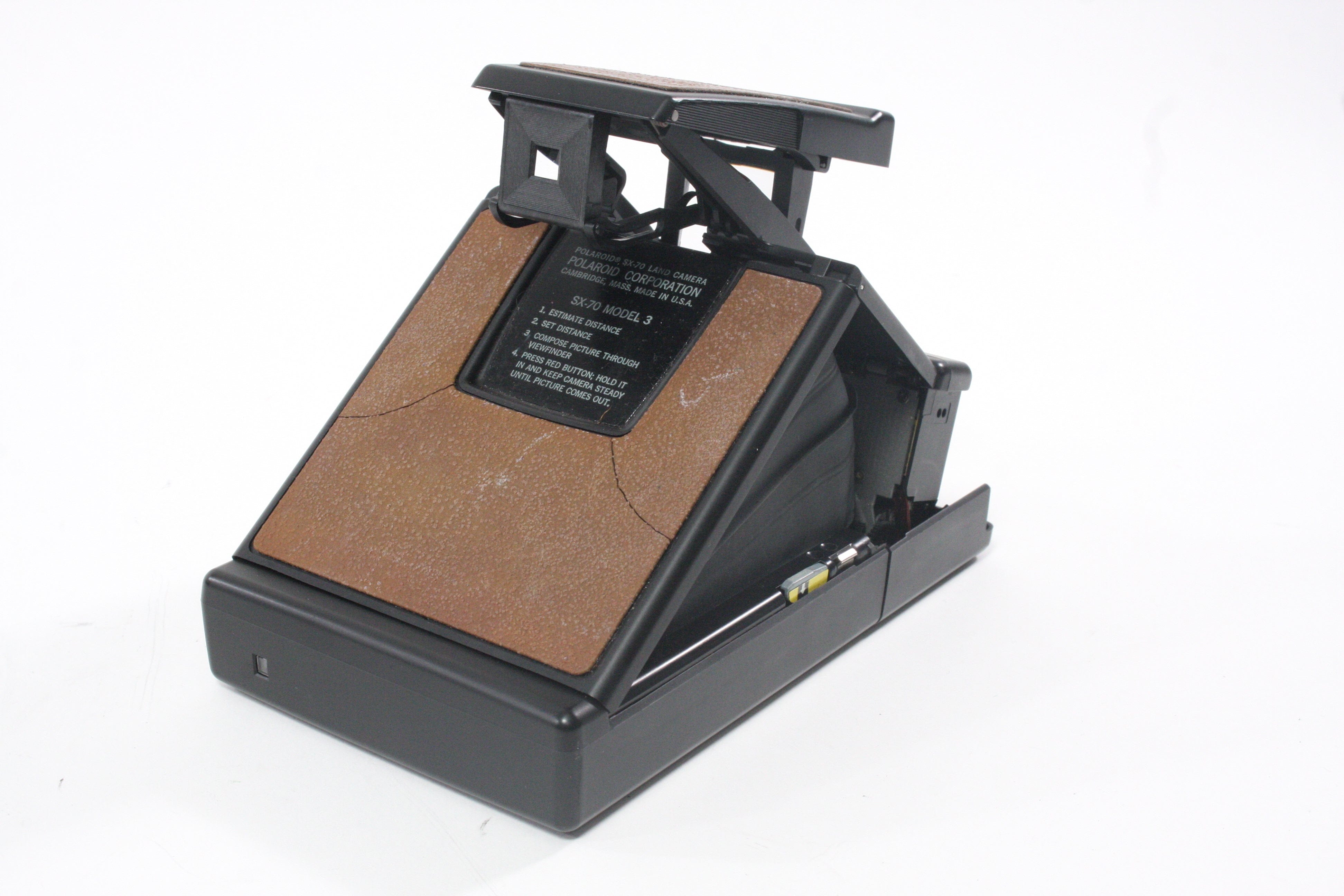 Polaroid SX-70 Land Camera Model 3 with Ever-Ready Case