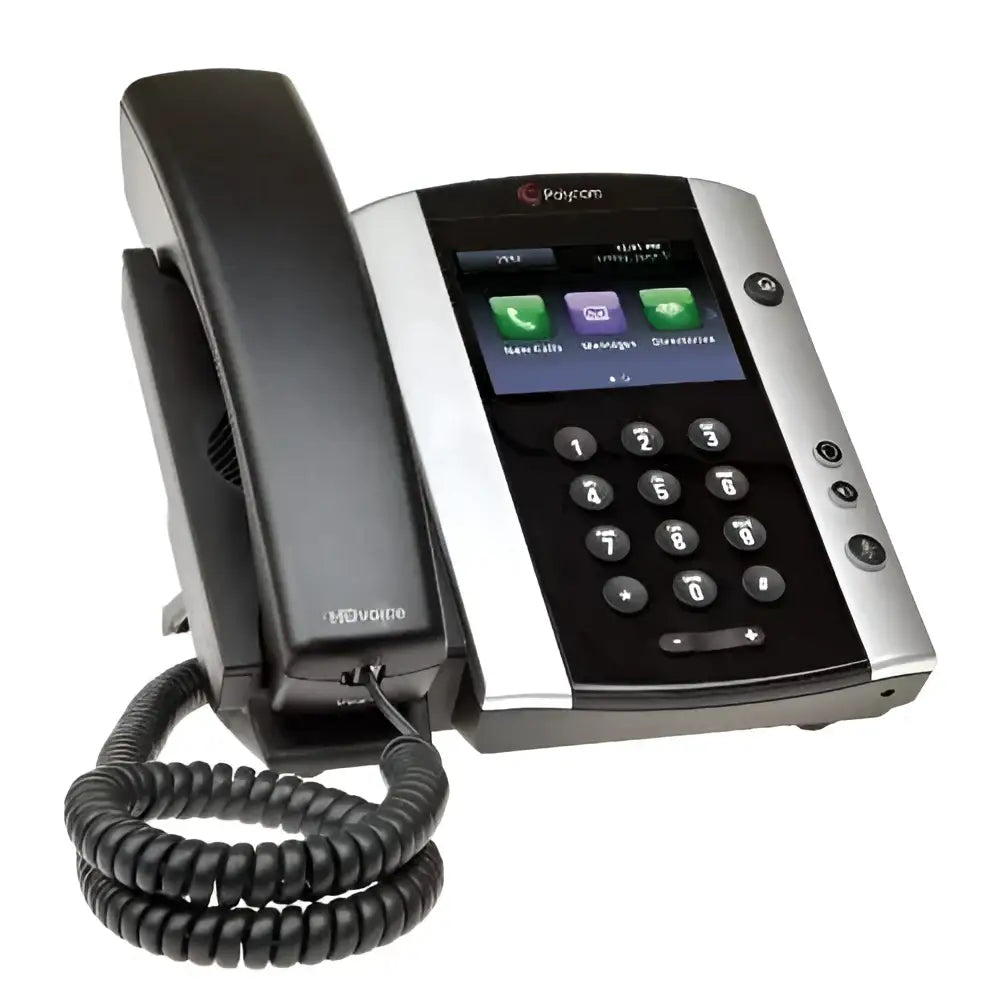 Polycom VVX 501 12-Line Gigabit PoE IP Phone 2200-48500-025 - Refurbished