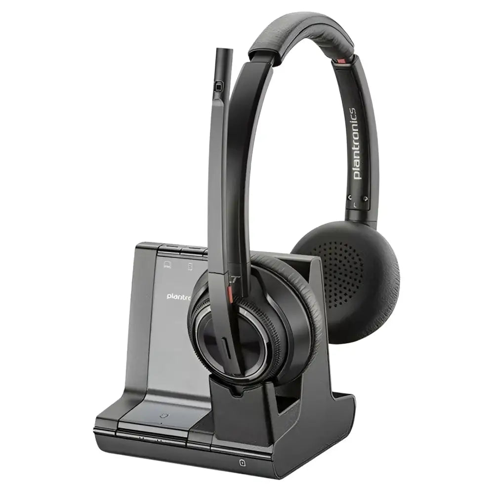 HP Poly Savi 8220 Office Stereo DECT Wireless Headset (7S4B5AA#ABA, 207325-01) - New