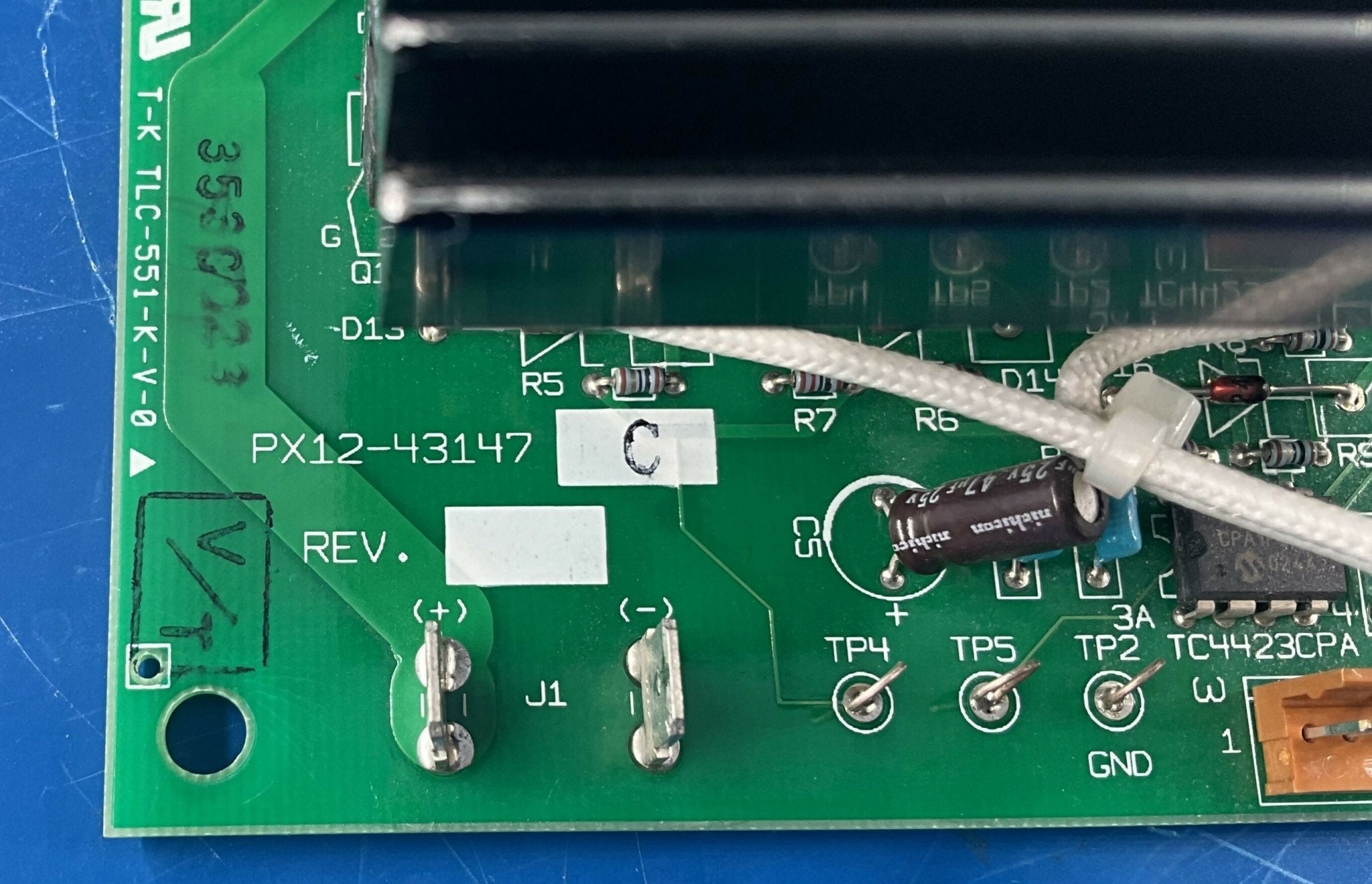 POWER INVERTER BOARD (PX12-43147 C) TOSHIBA