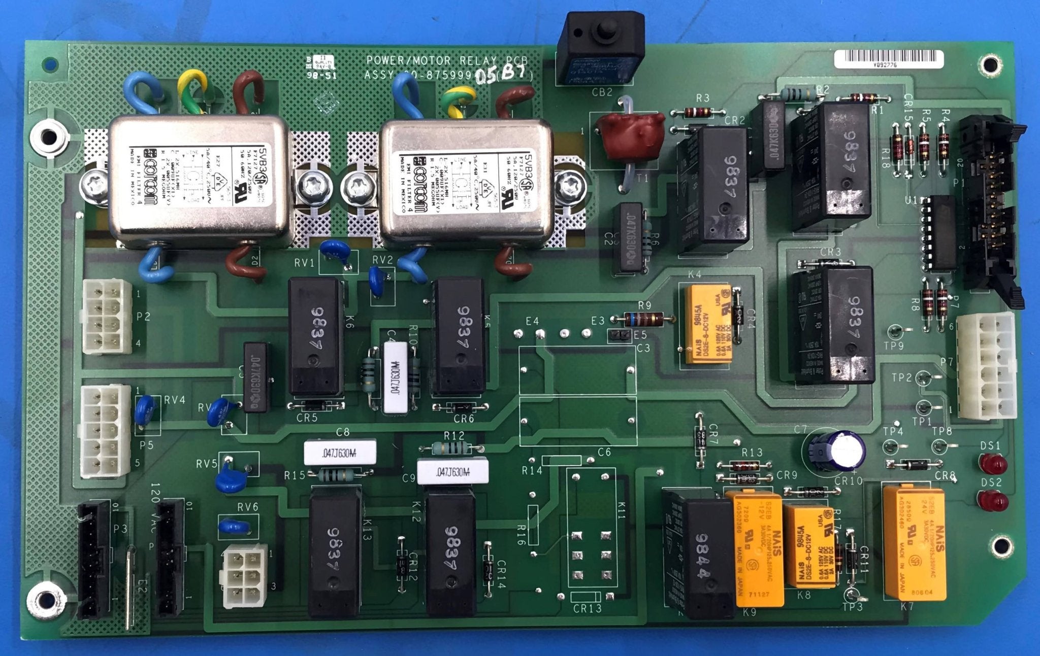 Power Motor Relay Board (00-875999-05B7 OEC 9600