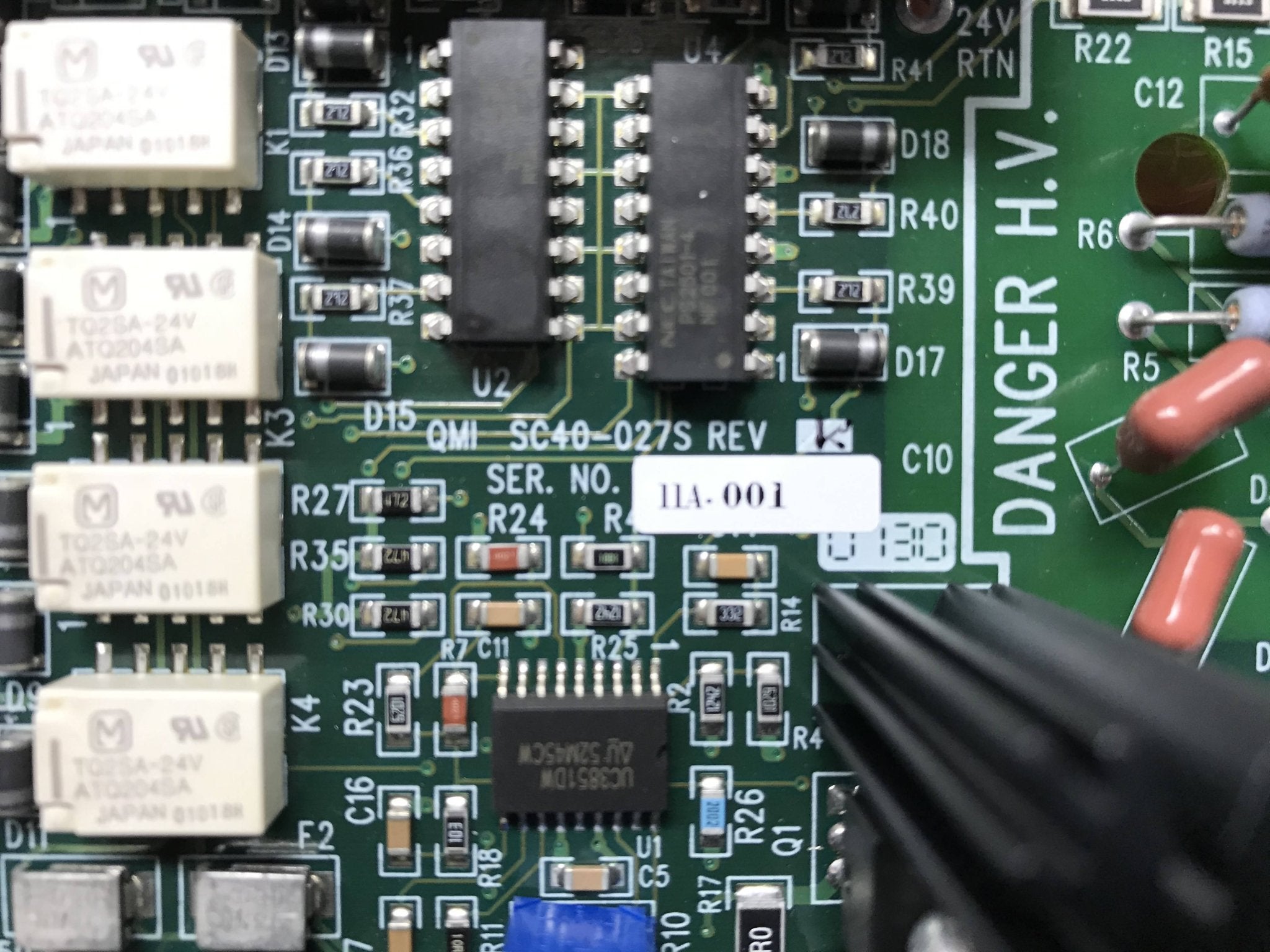 Power Supply Interface (SC40-027S Rev K Quantum