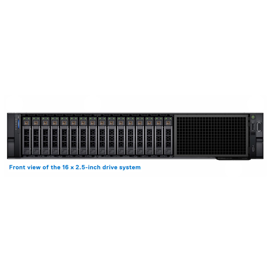 Refurbished Dell PowerEdge R750XS (16 x 2.5”) 2U Rack Server