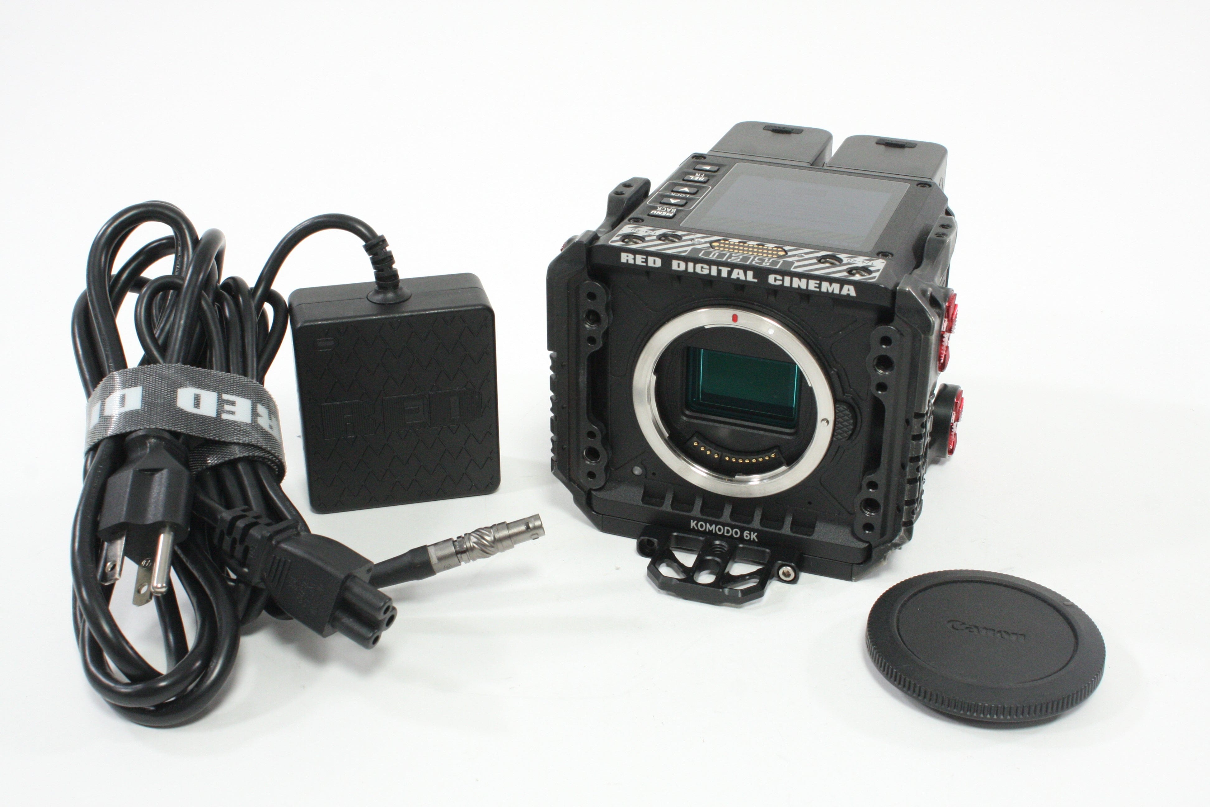 Red Komodo 6K Digital Cinema Camera with RF Mount with Tilta Cage
