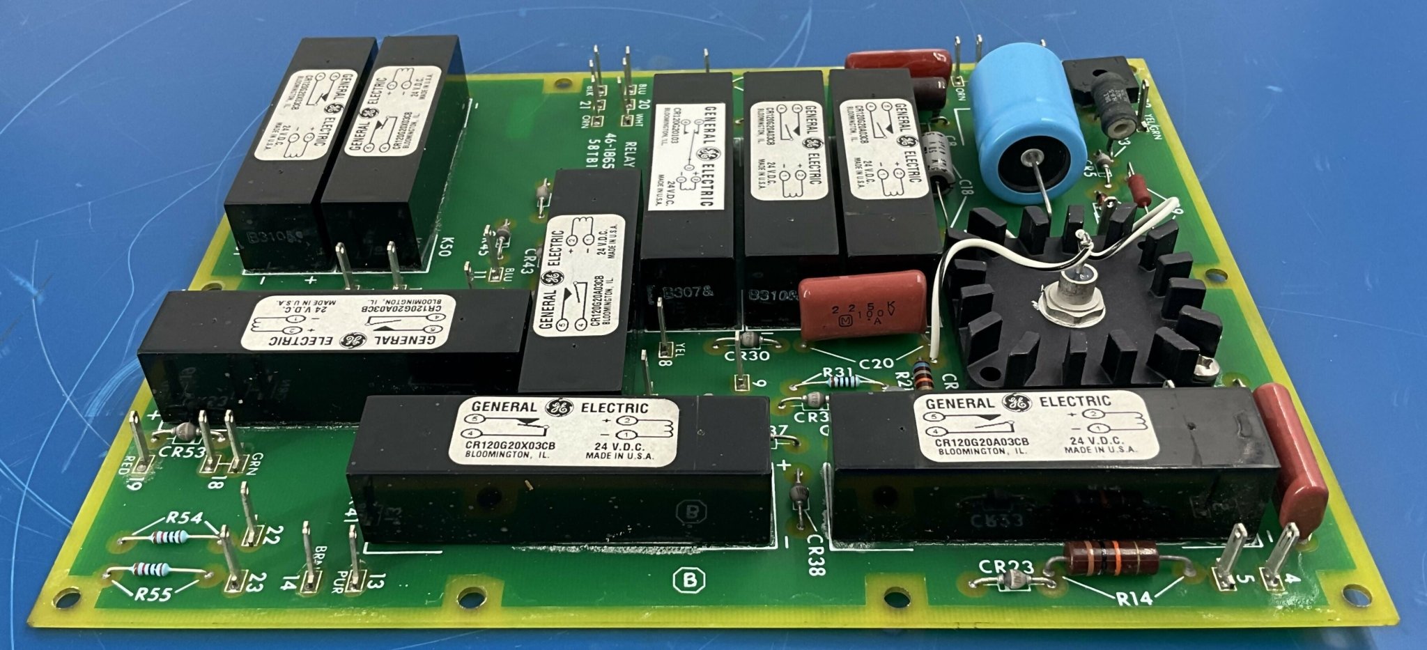 RELAY BOARD (46-186558G1 GE