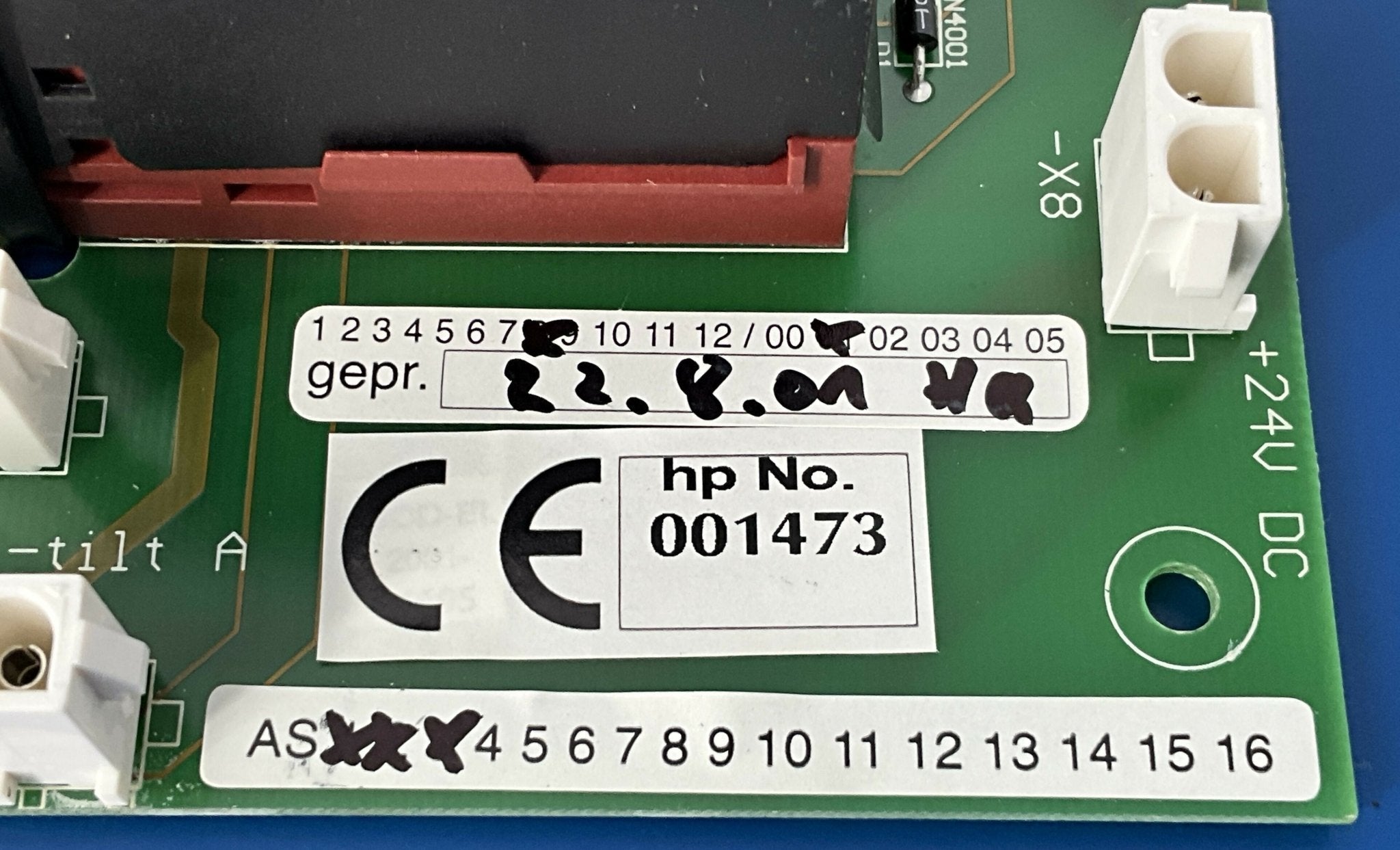 RELAY BOARD (PLIN.hp (HP 0116 2025.003 C-ARM