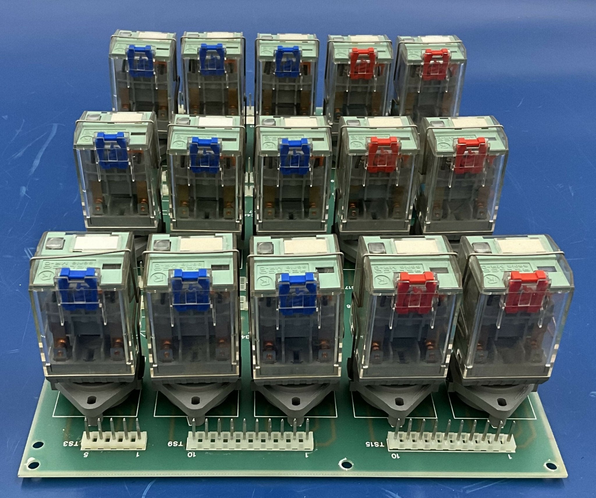 RELAY PANEL BOARD (04504G10 Rev. 1 GE