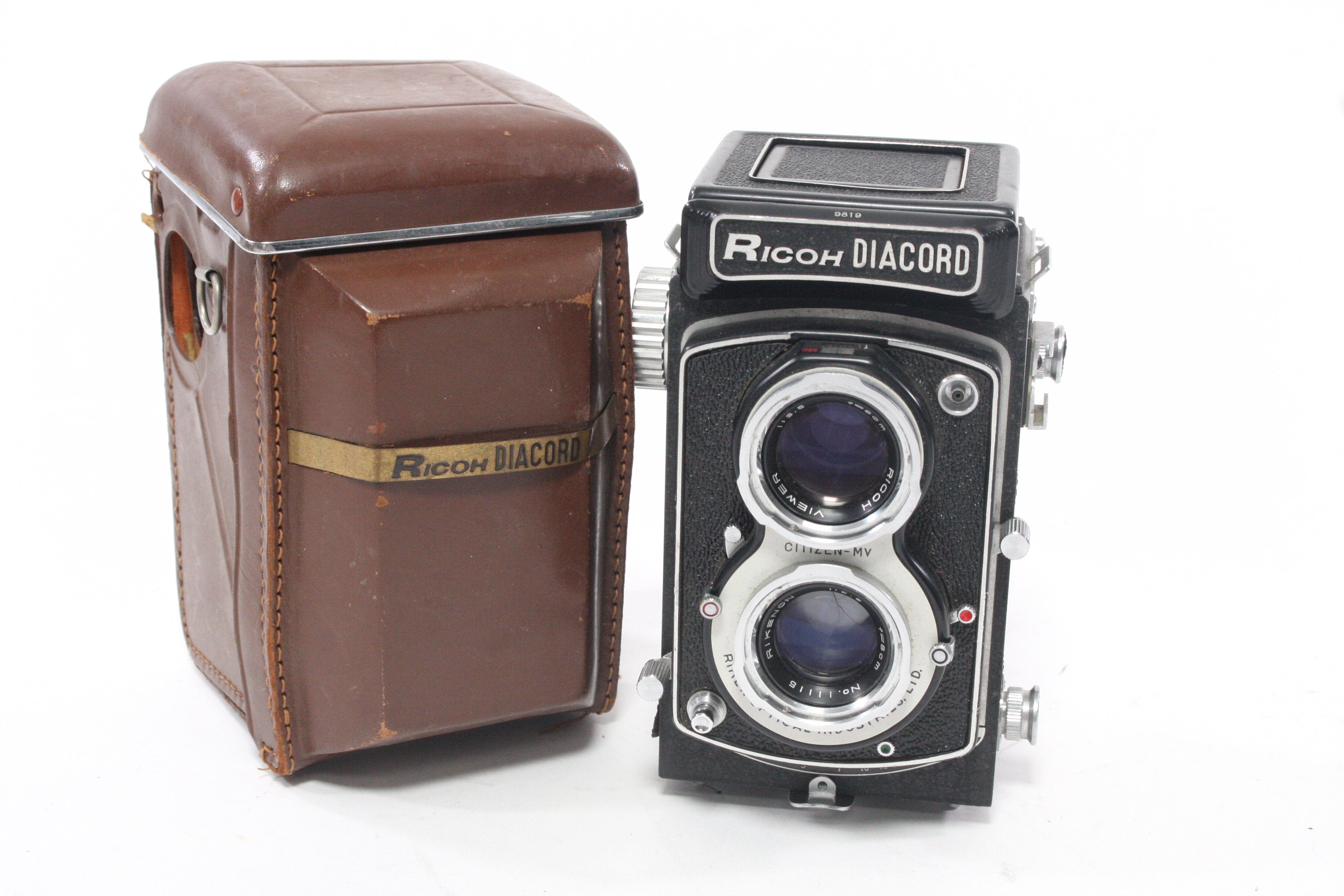 Ricoh Diacord Medium Format Camera with 8cm (80mm) f/3.5 Lens