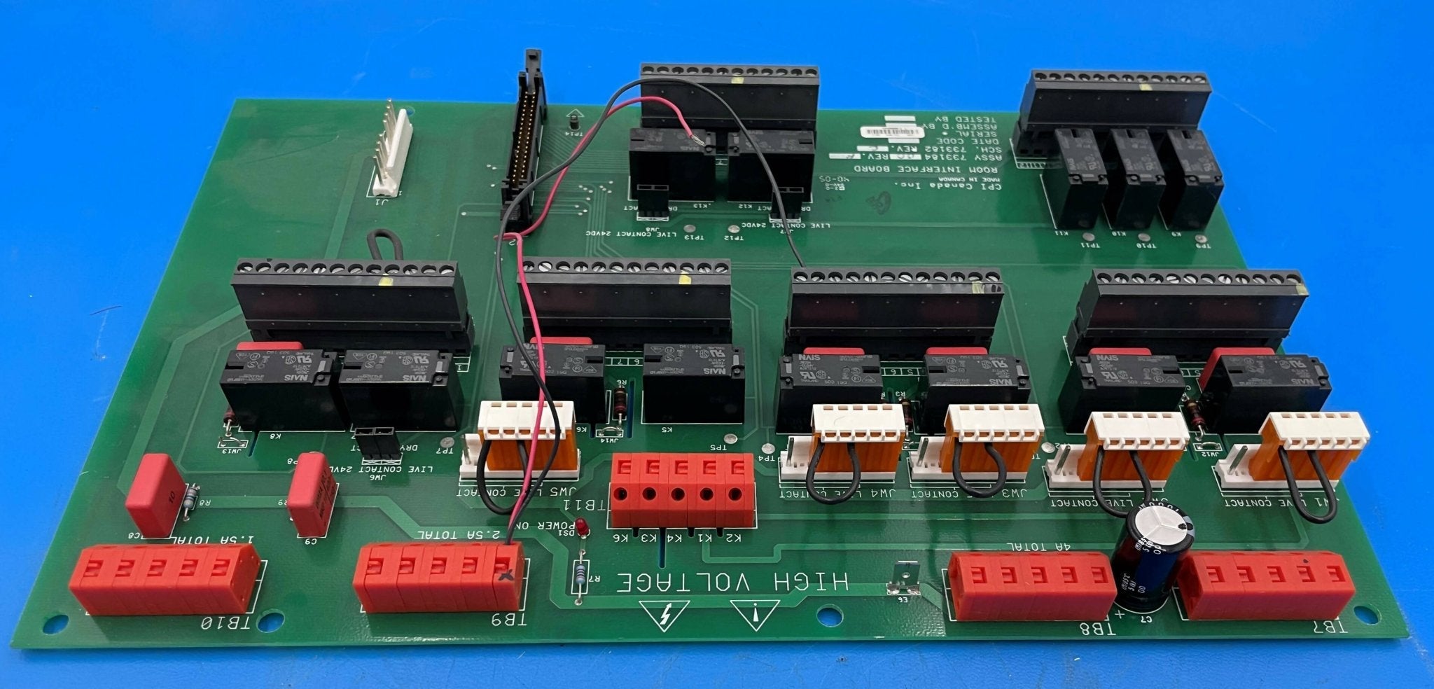 Room Interface Board (733184-00 Rev F/733182 Rev C CPI