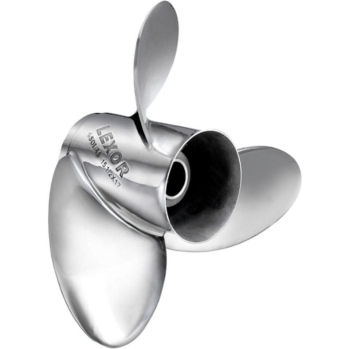 Solas Propeller 9571-155-17 Solas Rubex L3 SS Interchangeable Hub 3-Blade, Propeller
