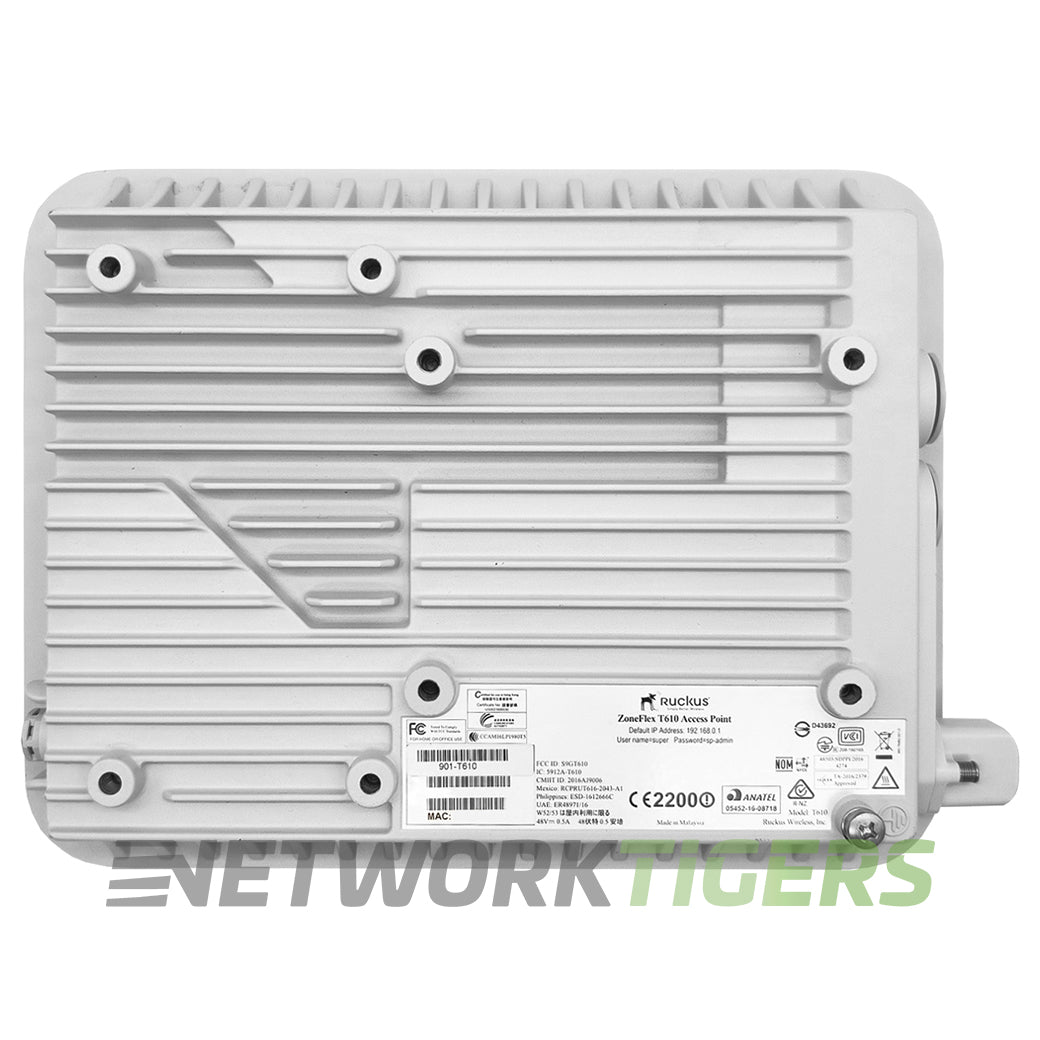 NEW Ruckus 901-T610-US51 T610 Series 802.11ac Wave 2 4x4:4 Outdoor Wireless AP