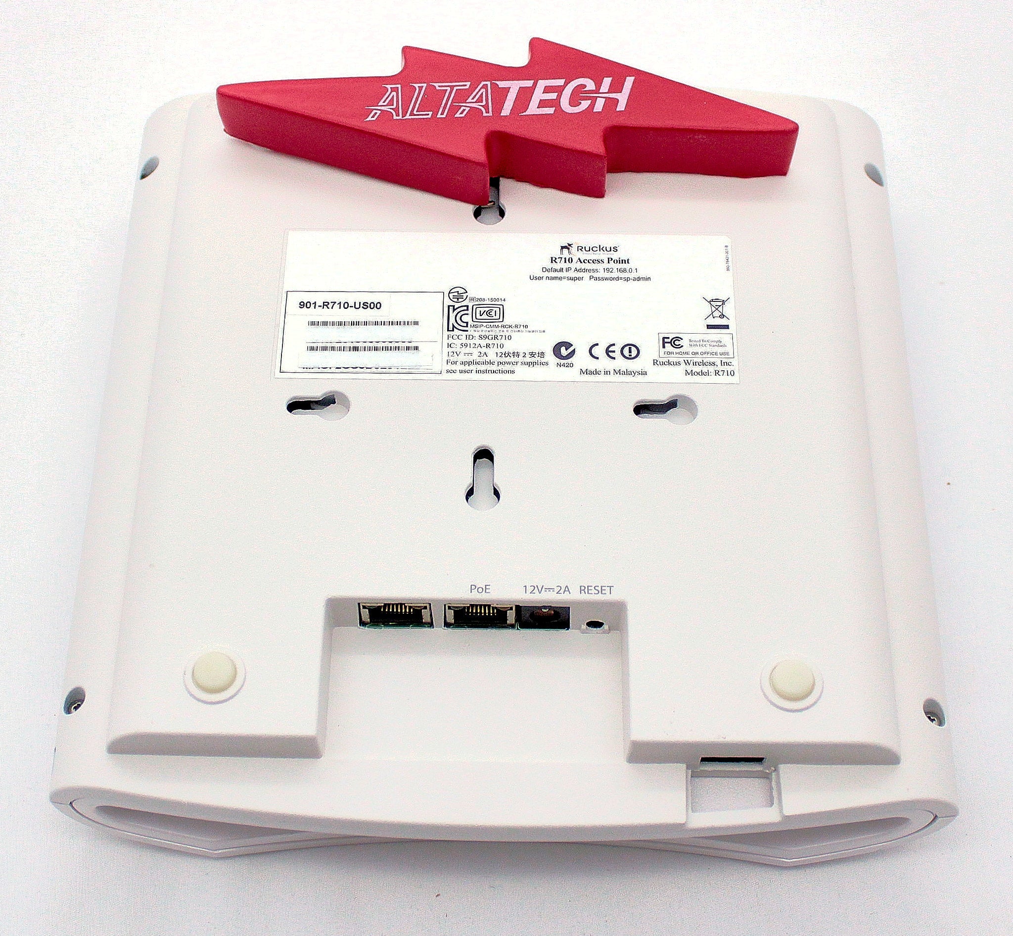 RUCKUS 901-R710-US00 R710 DUAL-BAND WAVE 2 802.11AC