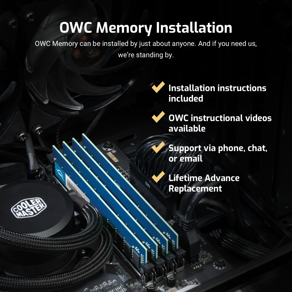 OWC 32GB Memory RAM For Dell PowerEdge R660XS PowerEdge R760XS PowerEdge MX760C