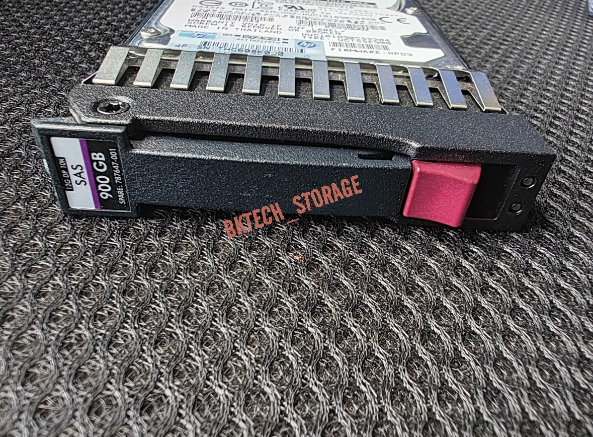 HPE 787647-001 900GB J9F47A 10K 2.5" 12G SAS MSA SFF ENT HDD Hard Drive