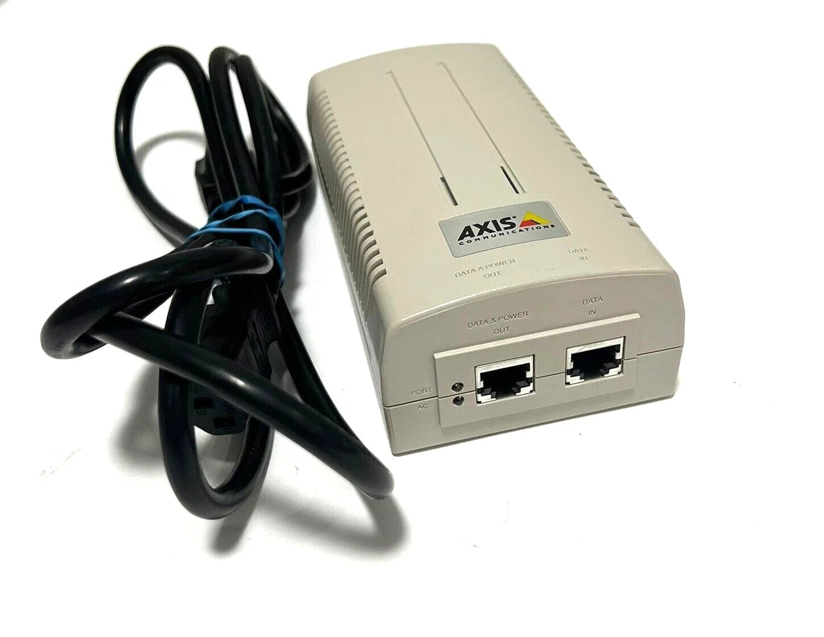 Axis Communications T8124 High POE Midspan 1 PORT Model 5016-001-01