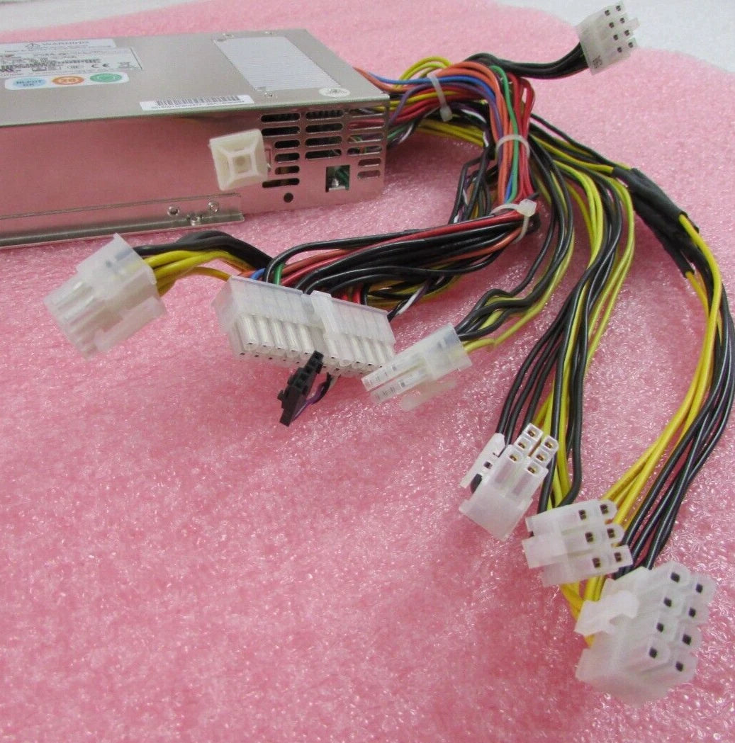 Zippy EMACS M1K2-5C01V4H 1U 1200w Redundant Server Power Supply w/2x Pwr Modules