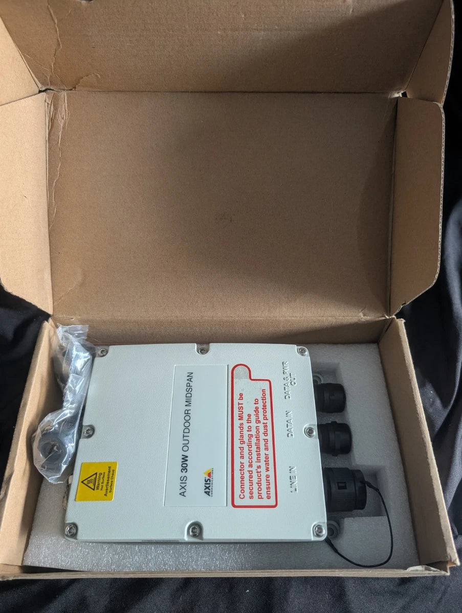 Axis 01944-001 30W Outdoor Midspan Poe Injector