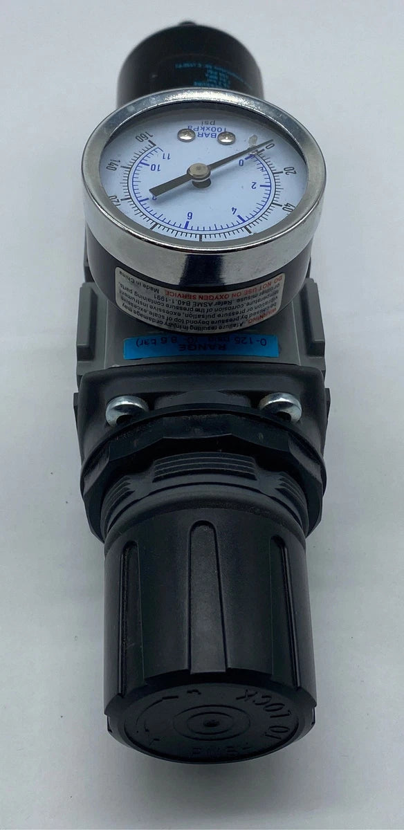 Wilkerson B18-04-FHG0B Filter Regulator W/Pressure Gauge 0-125Psi