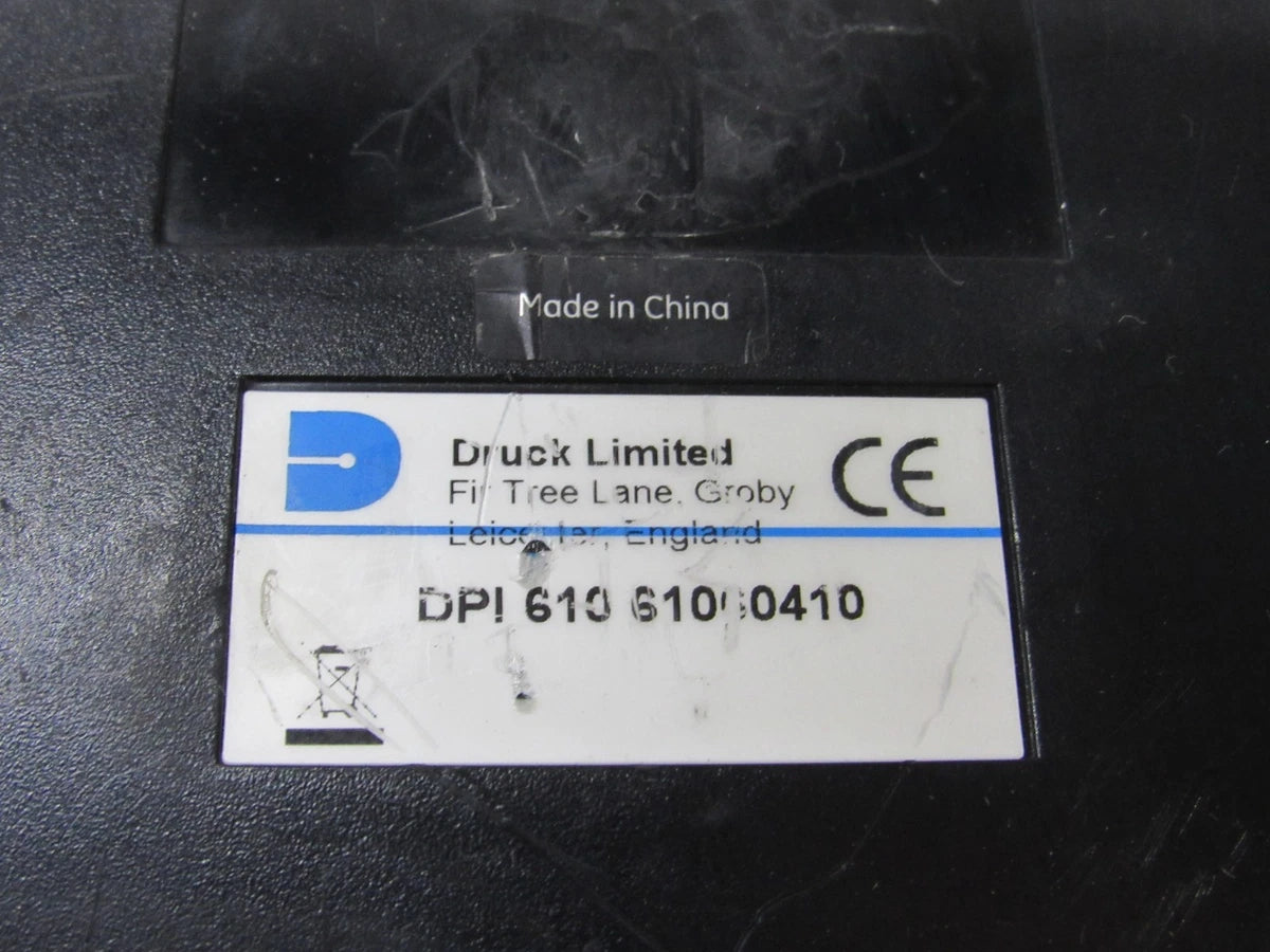 Druck DPI 610 Portable Pressure Calibrator 5 psi g P/N DK344 Power Tested