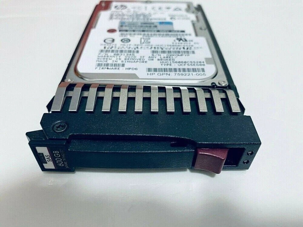 NEW HPE 787642-001 J9F42A MSA 600GB 12G SAS 15K SFF 2.5" DP ENT HDD Hard Drive
