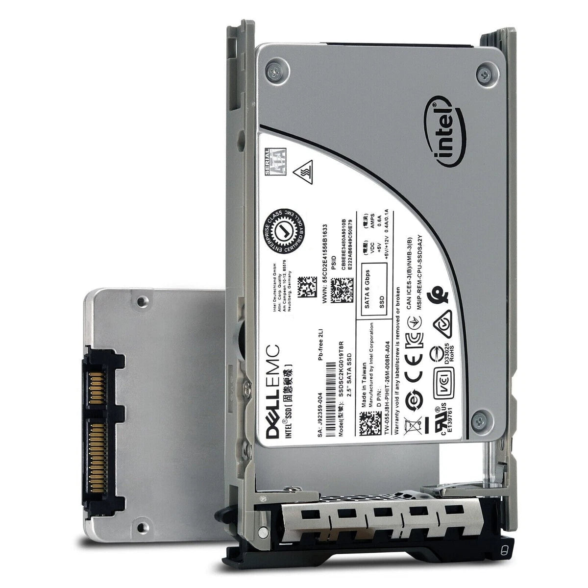 Dell 1.92TB SSD SATA 2.5 Drive R430 R530 R610 R620 R630 R720 R710 R730 R930 xd