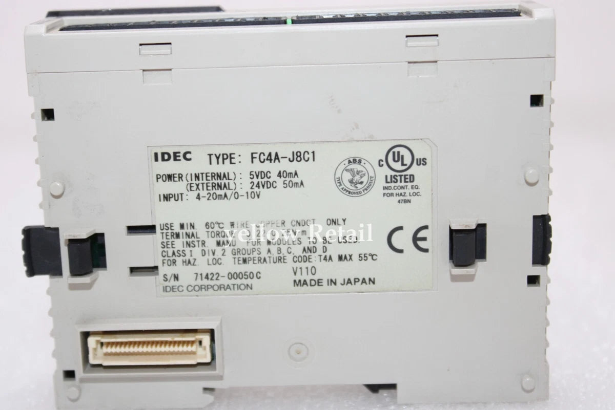 IDEC FC4A-J8C1 PLC MODULE