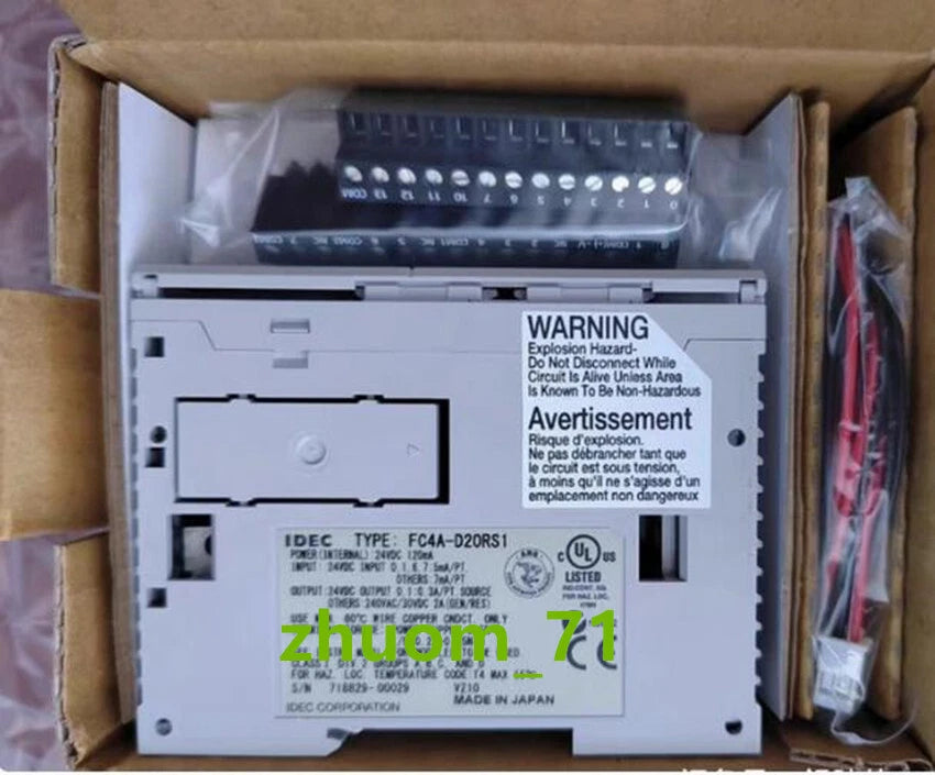 IDEC programmable controller module FC4A-D20RS1