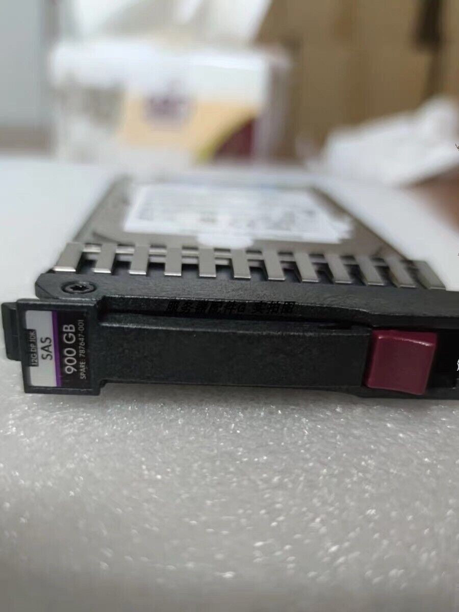 HPE 787647-001 900GB J9F47A 10K 2.5" 12G SAS MSA SFF ENT HDD Hard Drive