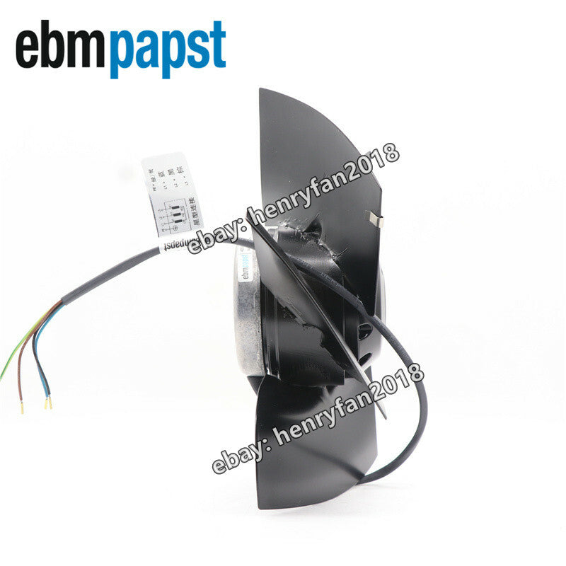 Ebmpapst Fan W2D250-ED26-12 400/480VAC 0.26A For Siemens Servo Spindle Motor Fan