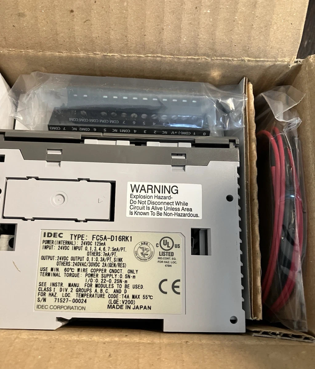 IDEC FC5A-D16RS1 Controller module