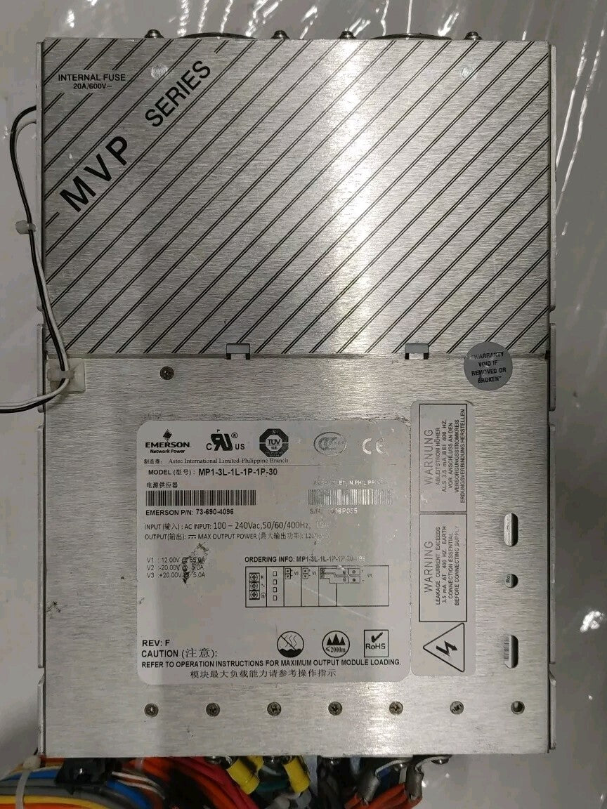 73-690-4096 Emerson MVP SERIES MP1-3L-1L-1P-1P-30 ASTEC PSE2-230-H-072 P/N