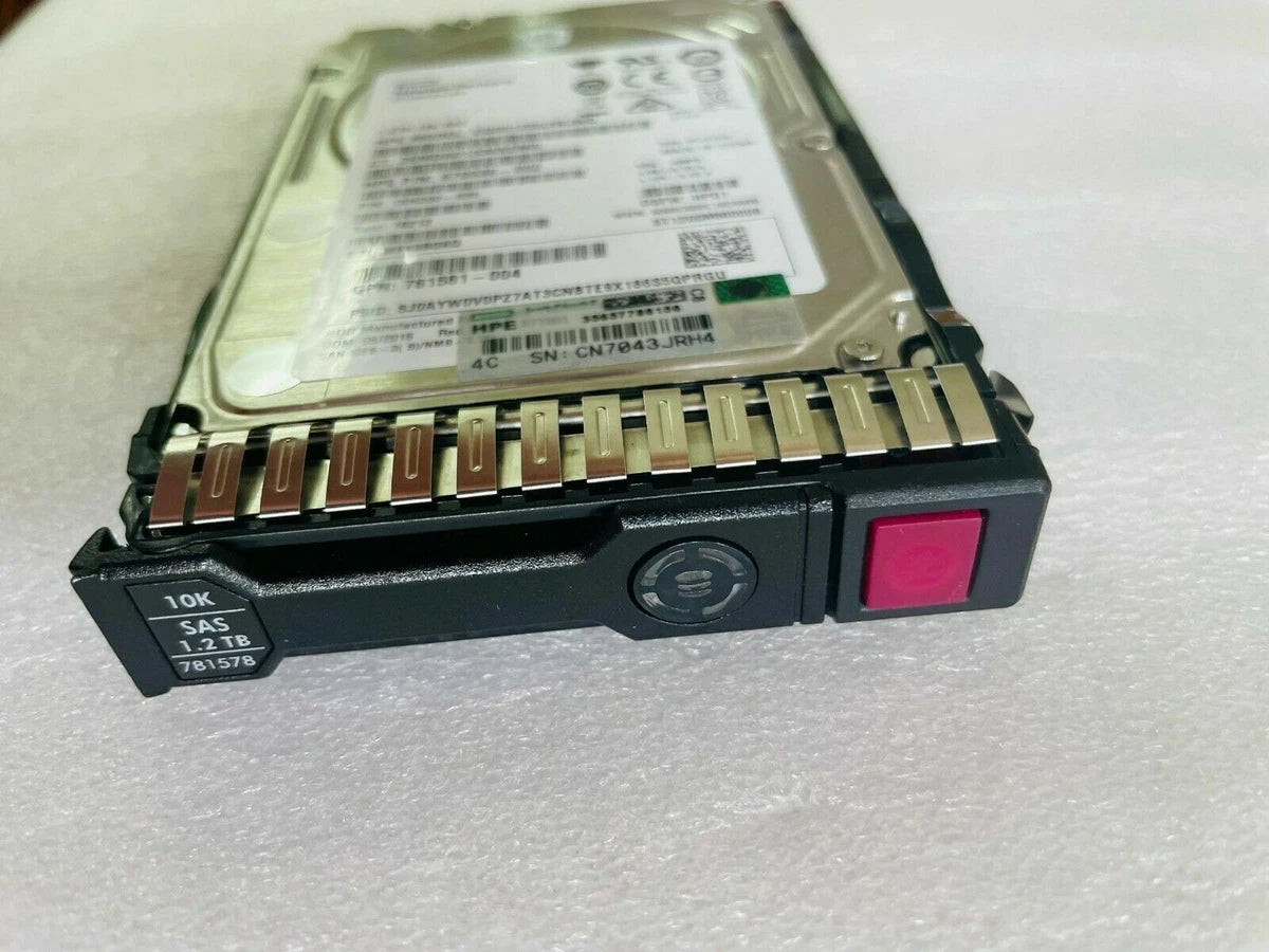 HP 781518-B21 1.2TB 12G SAS 10K 2.5" SFF SAS HDD 781578-001 New