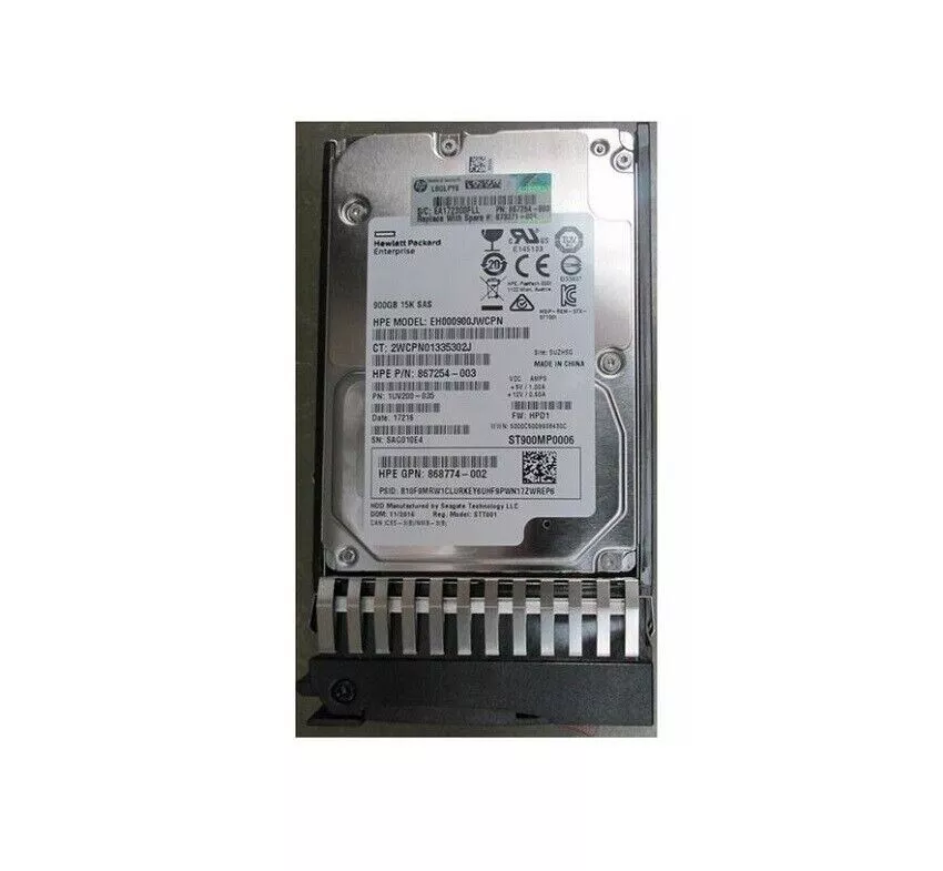 NEW Q1H47A 873371-001 HPE MSA 900GB 12G SAS 15K 2.5IN ENTERPRISE HDD Hard Drive
