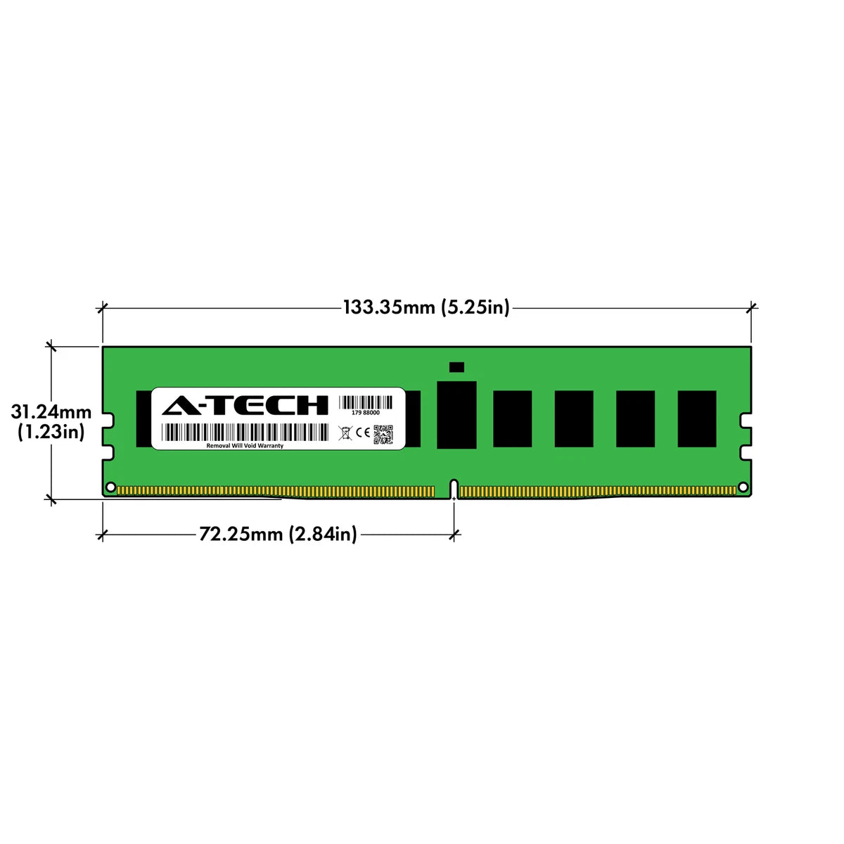 32GB 2Rx8 PC4-3200 RDIMM Dell PowerEdge R450 R650 T550 Memory RAM