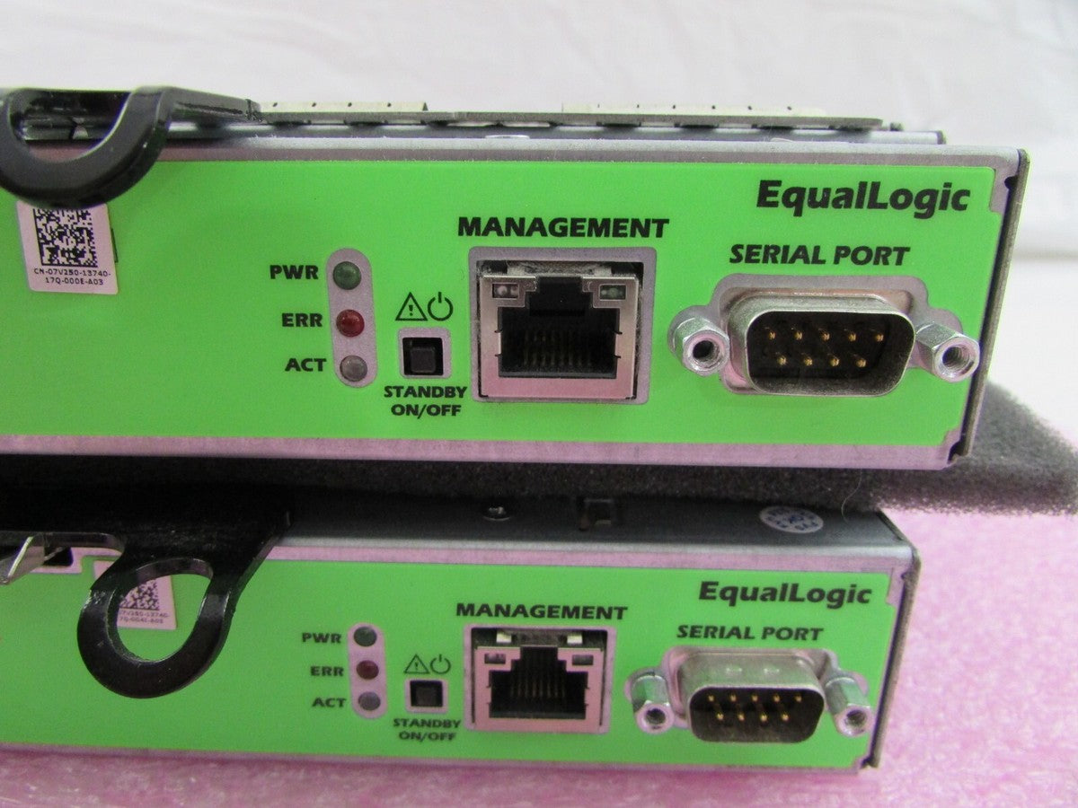 Lot Of 2 Dell EqualLogic PS4100 Control Module E09M E09M001 HRT01 A01 Module 11