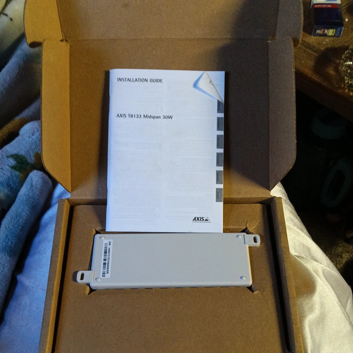 Axis T8133 30W High Power Over Ethernet Midspan (P/N:5900-294
