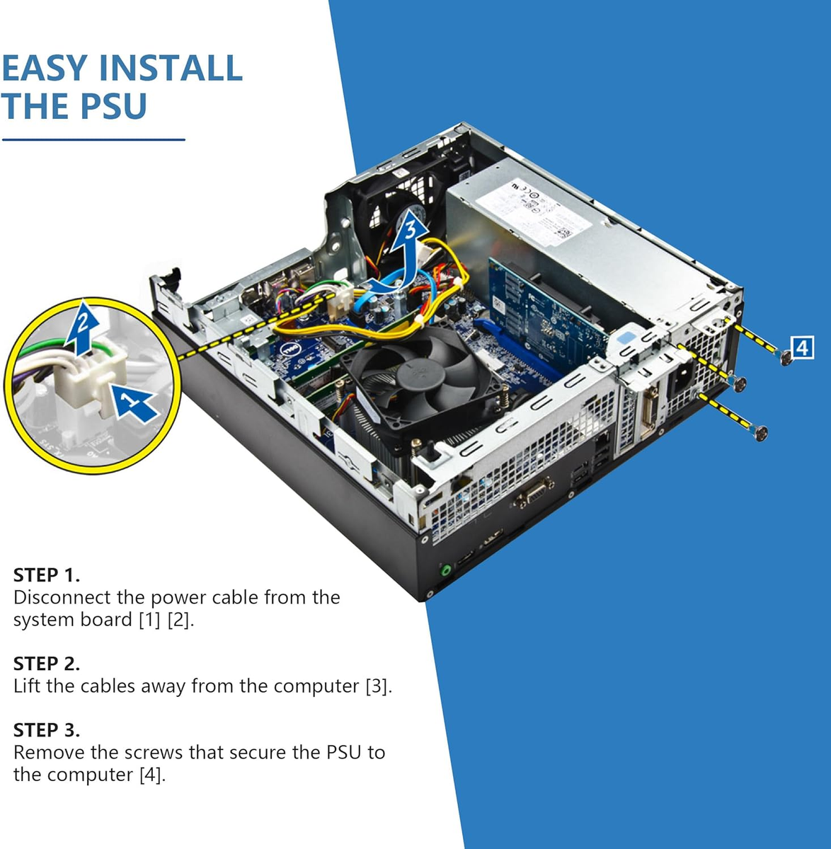 H240AS-01 H240AS-00 L240AS-00 2TXYM 3WN11 240W Optiplex 7010 SFF Power Supply fo