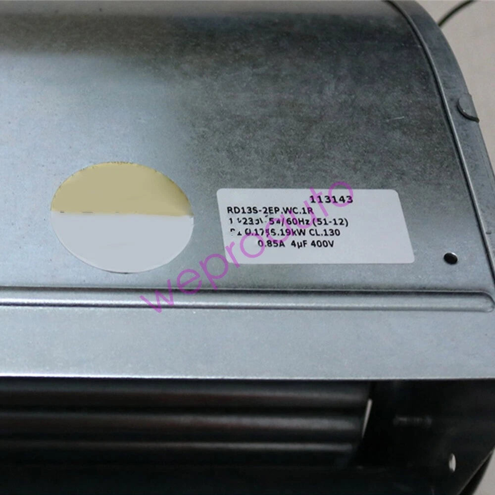 For Ziehl Abegg RD13S-2EP.WC.1R 230V 60Hz 0.19KW 0.85A Cooling Fan