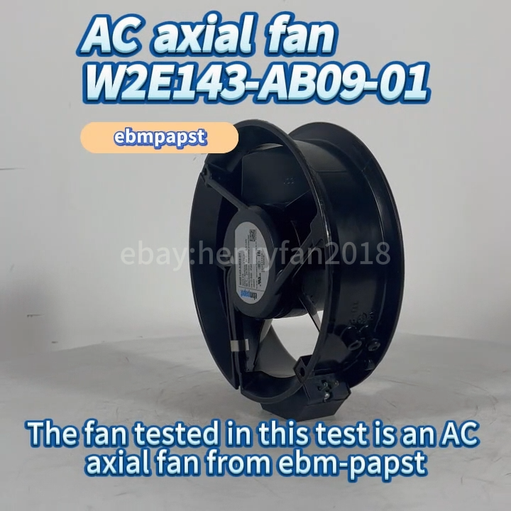 Ebmpapst W2E143-AB09-01 230V 24/30W Axial Fan 172*51MM 6078ES Case Cooling Fan