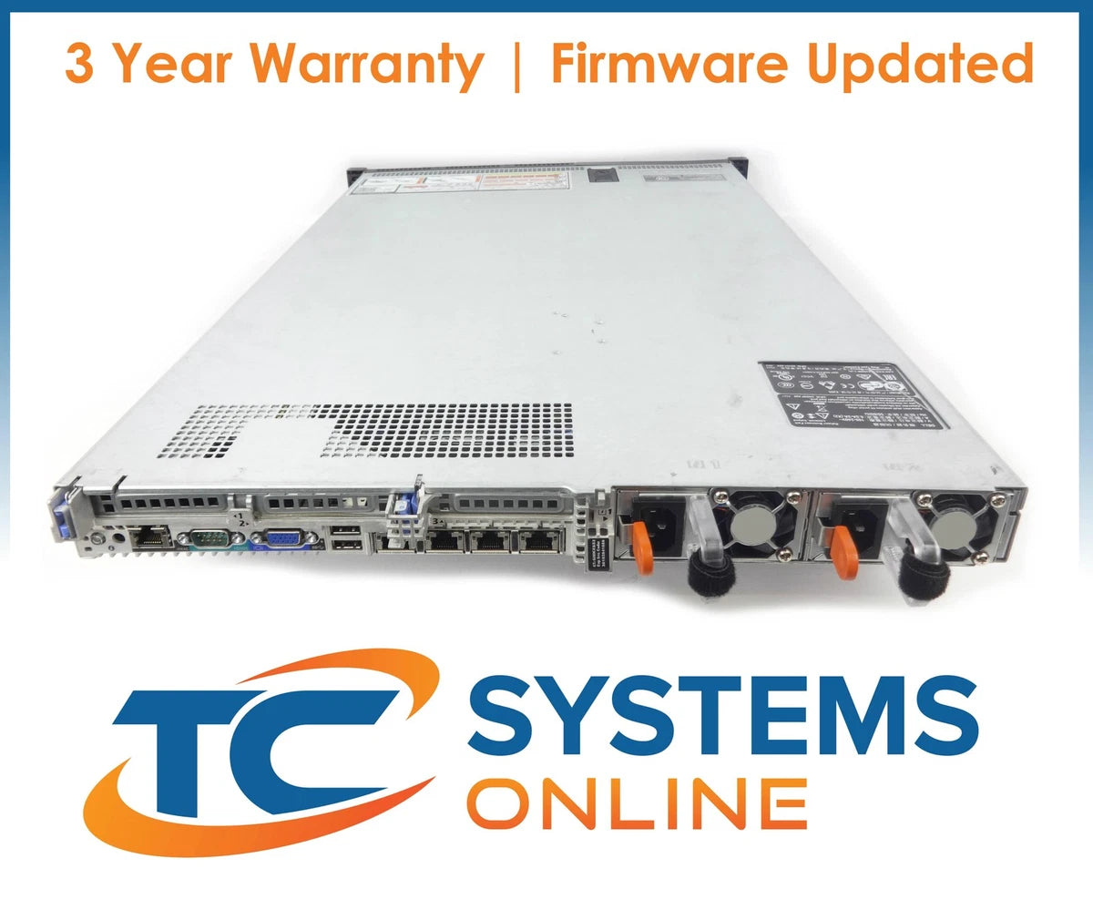 Dell R630 8SFF 2xE5-2643v3 3.4GHZ=12Cores 128GB 8x1.2TB 10K H730P