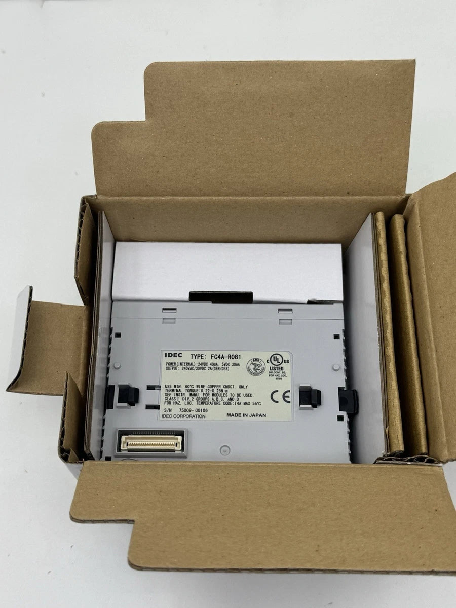 IDEC FC4A-R081 MICROSMART DIGITAL I/O MODULE