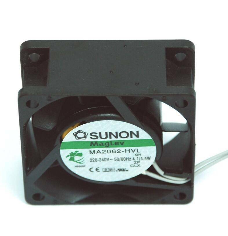 SUNON AC FAN MA2062-HVL GN AC220-240V 50/60HZ 4.1/4.4W 60X60X25MM